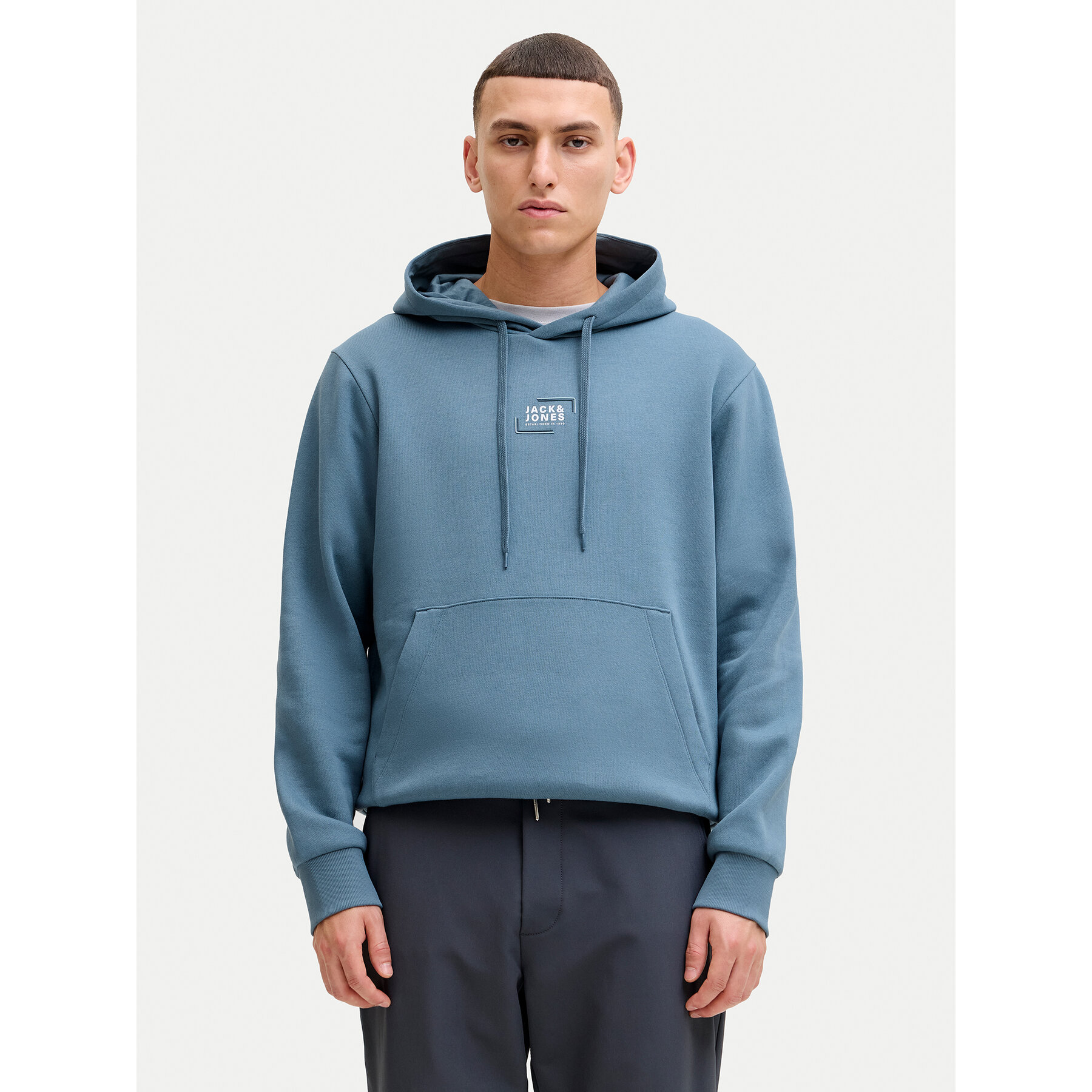 Jack & Jones Bluza Corp 12268422 Niebieski Regular Fit