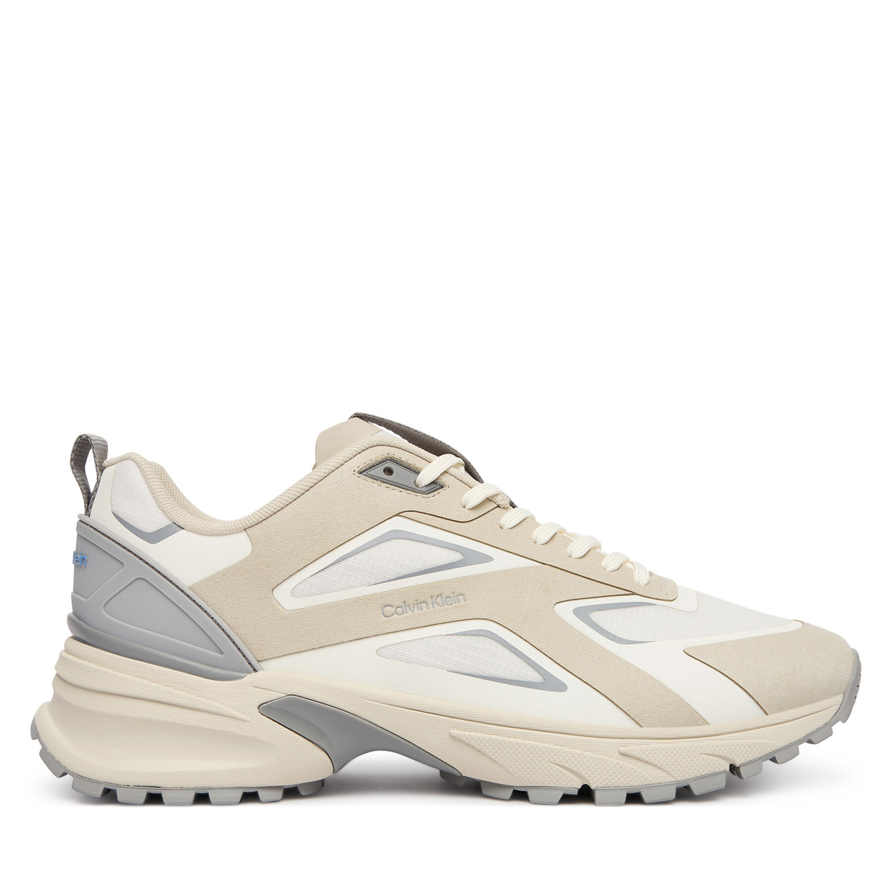Calvin Klein Sneakersy Hike Runner Laceup Stipe M-Su HM0HM02155 Beżowy