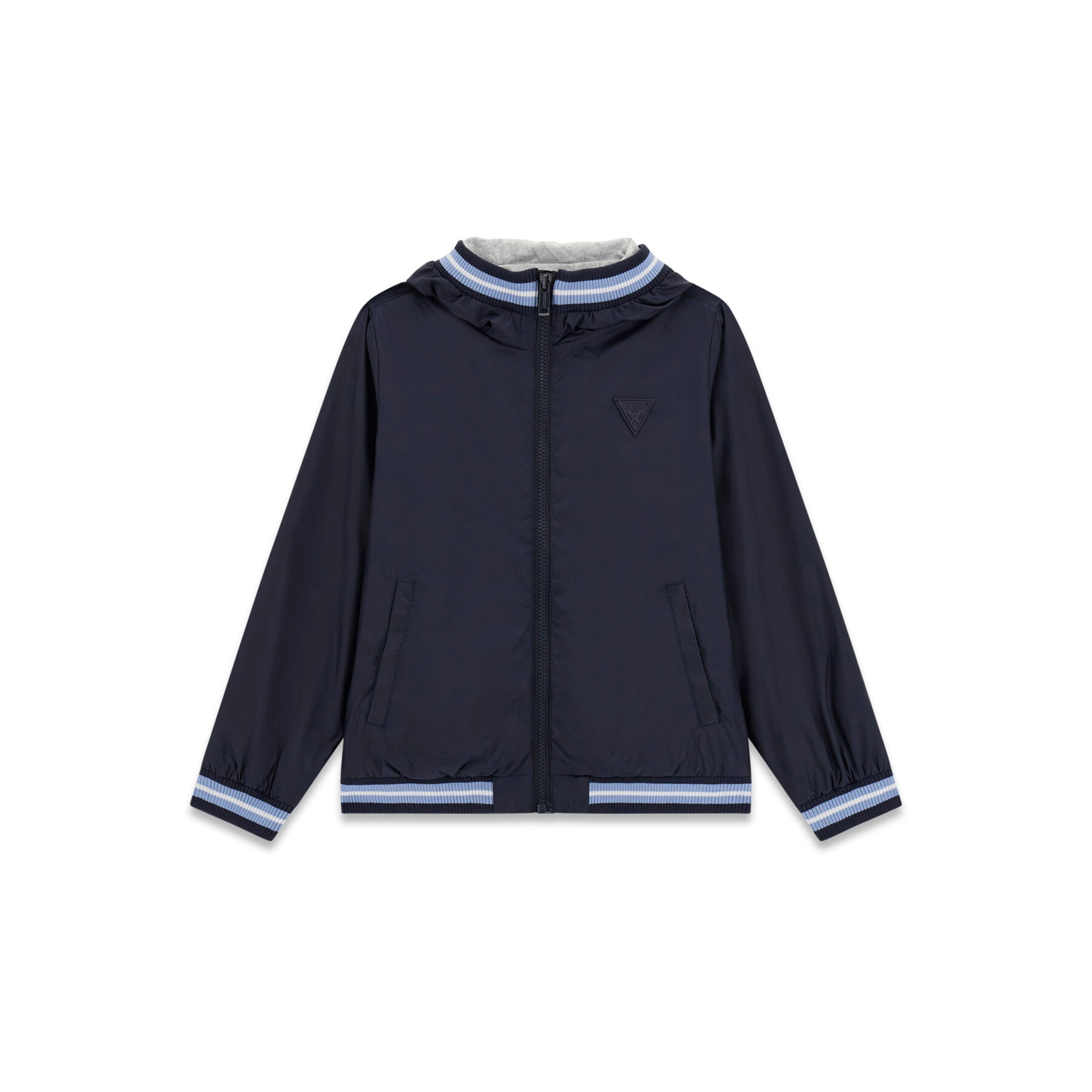 Guess Kurtka przejściowa L6RL09 WCFM0 Granatowy Regular Fit