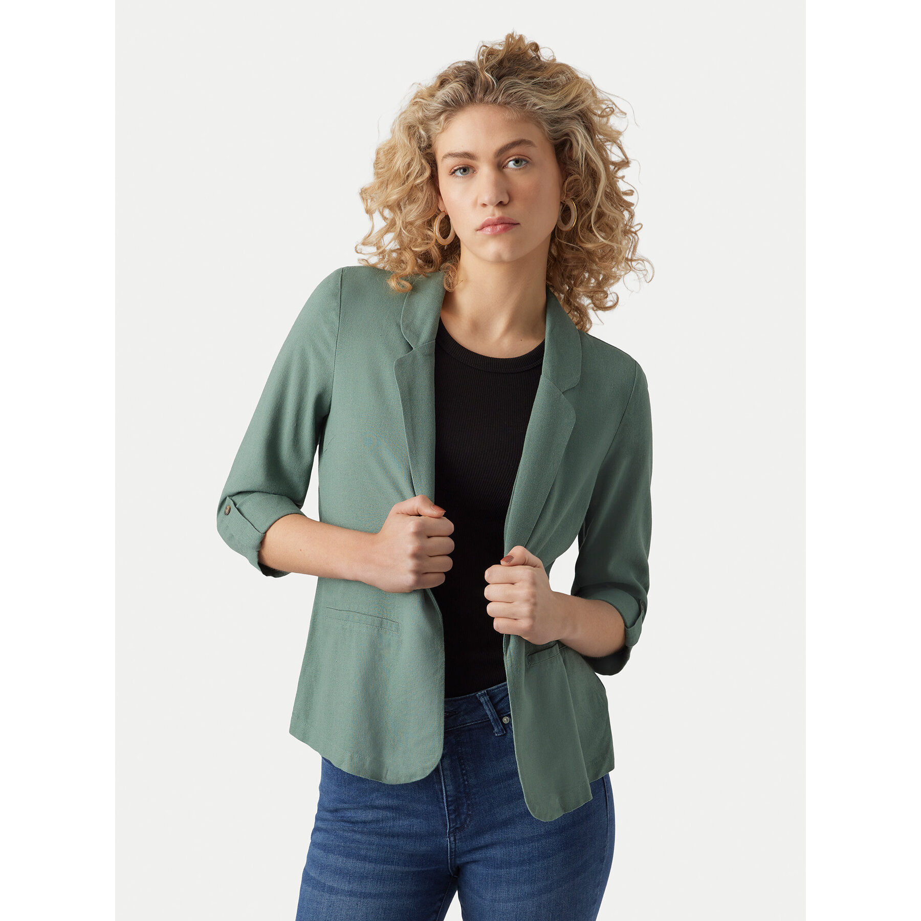Vero Moda Marynarka Jesmilo 10279700 Zielony Regular Fit
