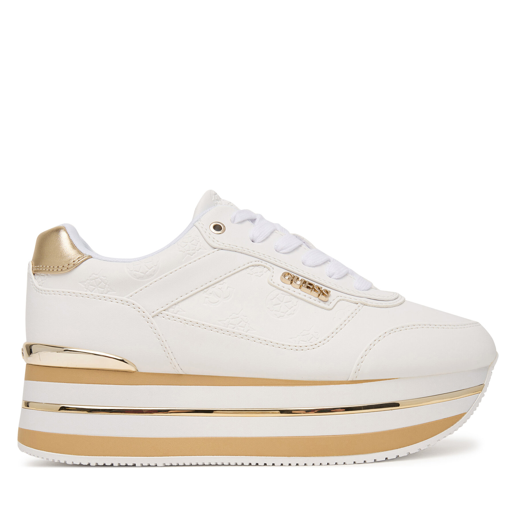 Guess Sneakersy FLJHN4 ELE12 Biały