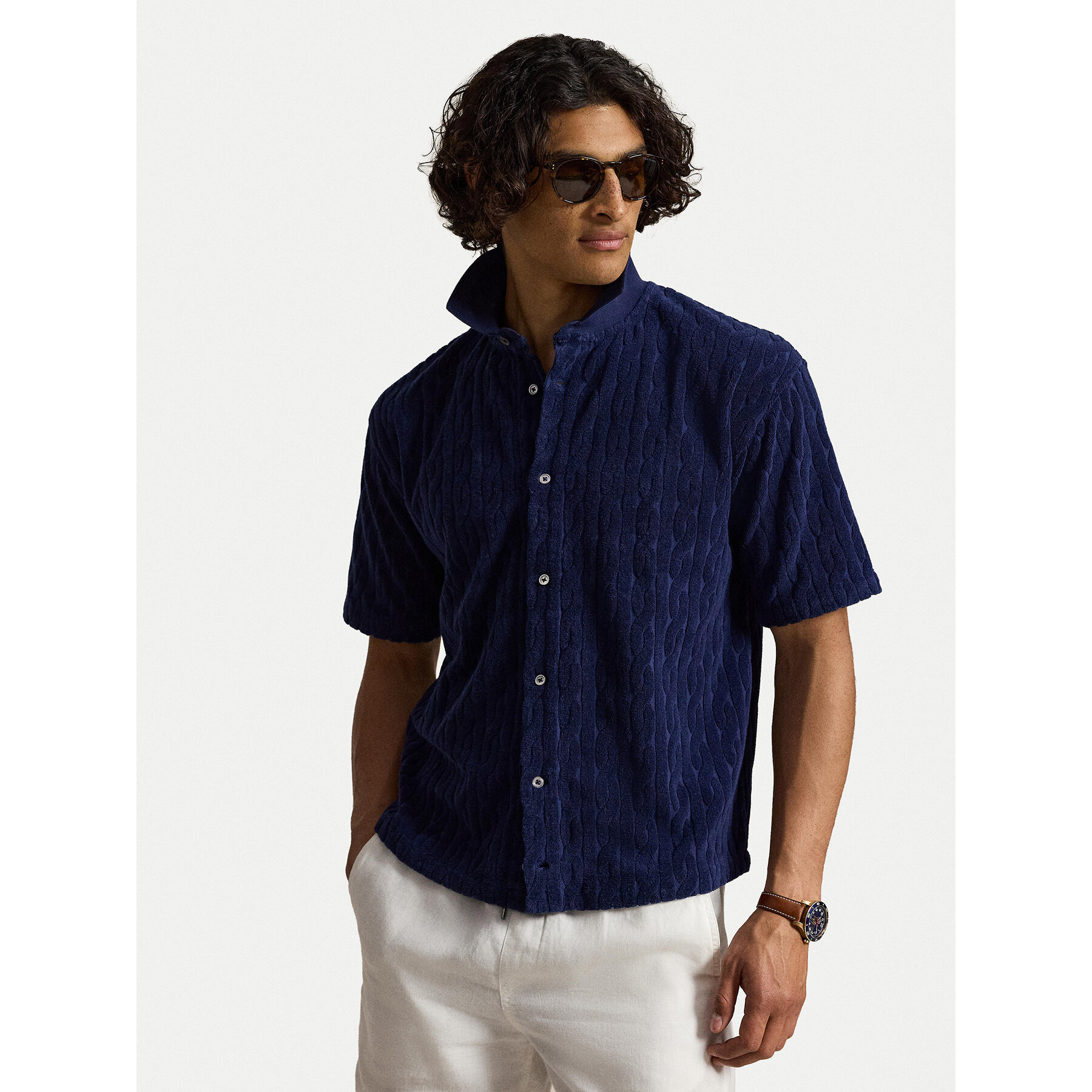 Polo Ralph Lauren Koszula 710B19621001 Granatowy Regular Fit