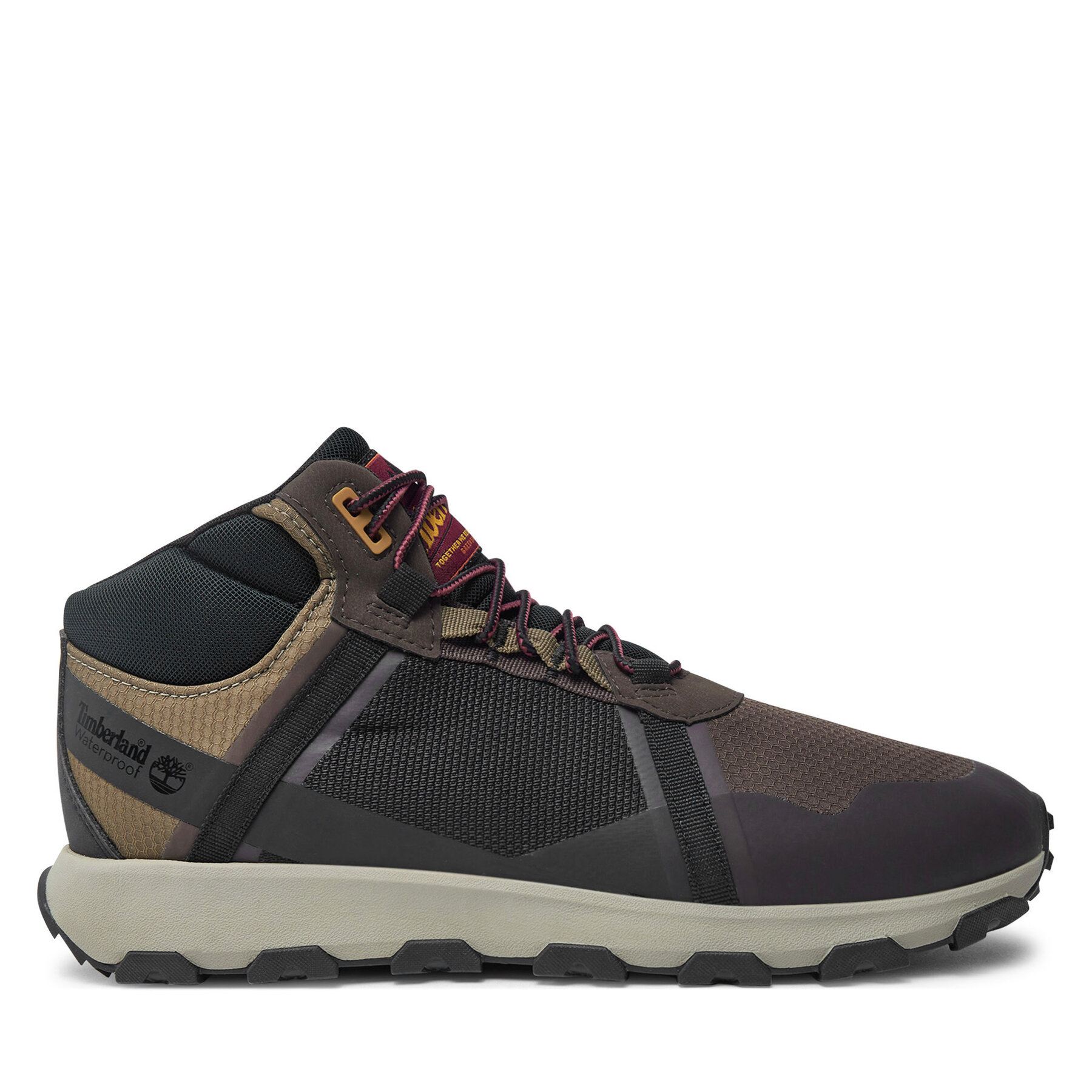 Timberland Sneakersy Winsor Trail Mid Lc TB0A41W7EJU1 Brązowy