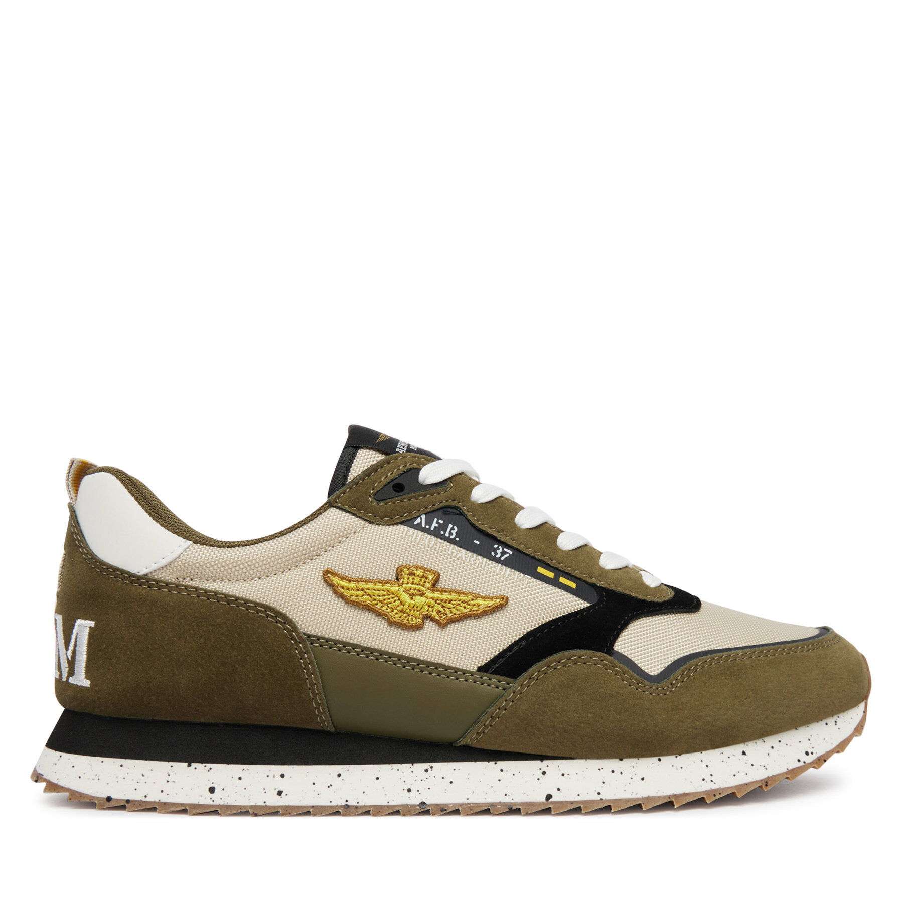 Aeronautica Militare Sneakersy 261SC0288UCT03545 Zielony