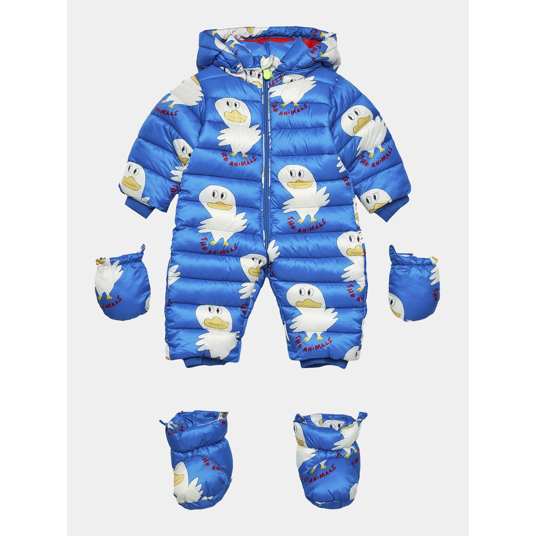 Save The Duck Kombinezon zimowy Bumblebee I30002X MILA17 Niebieski Regular Fit