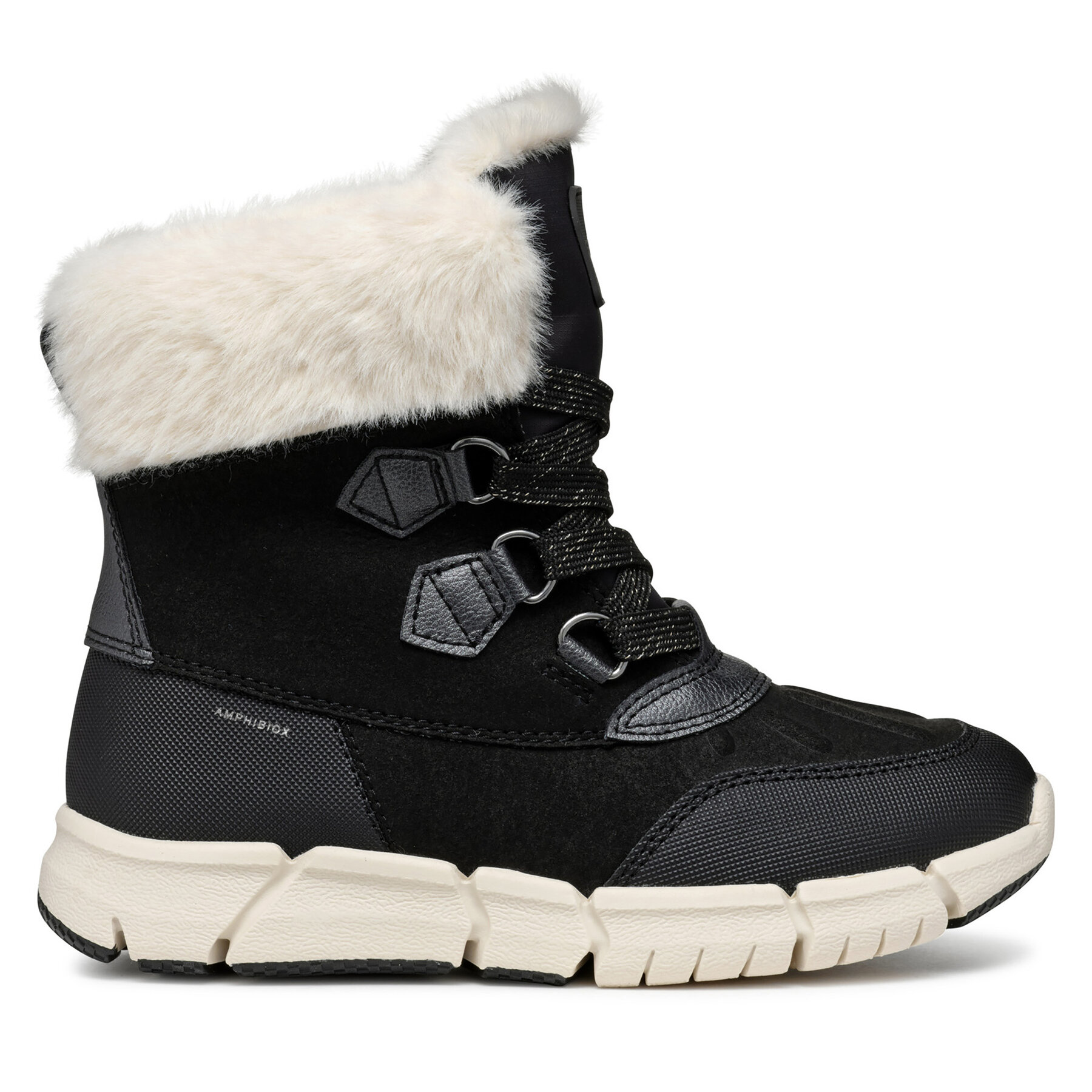 Geox Śniegowce J Flexyper Girl B Ab J46APA 0AU50 C9B1P S Czarny