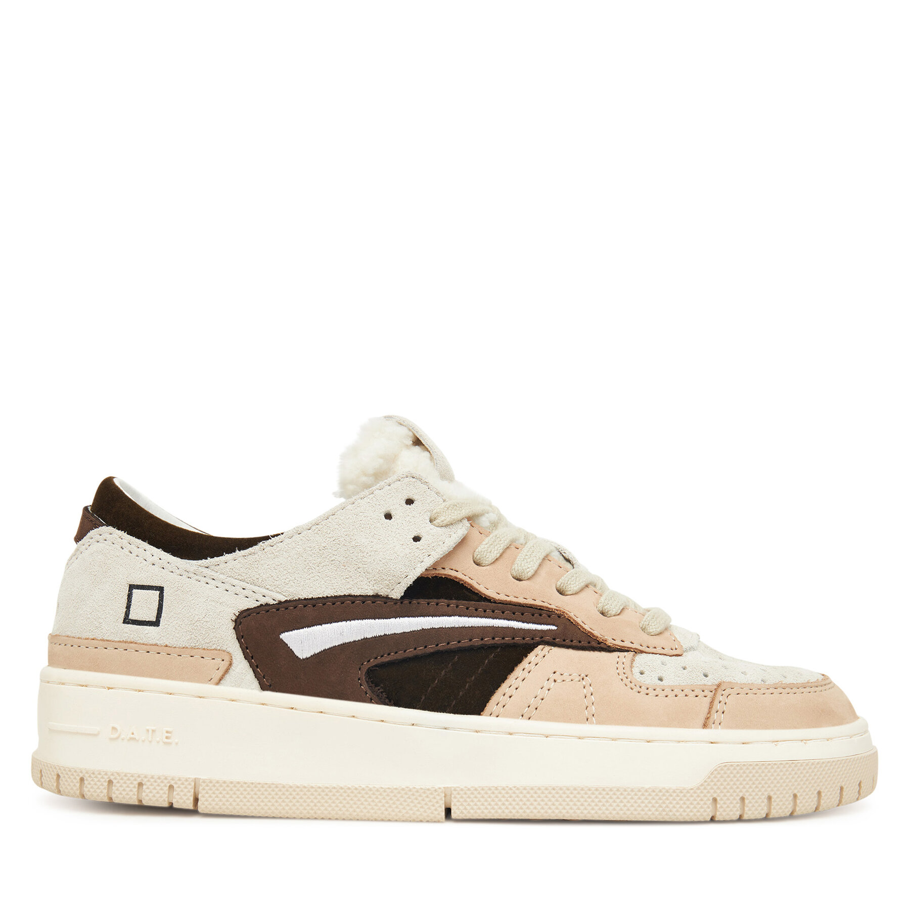 D.A.T.E. Sneakersy Torneo Pop W431-TO-PO Szary