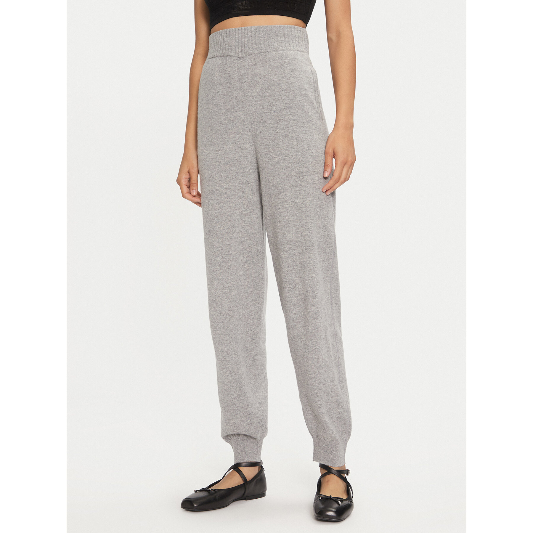PINKO Spodnie materiałowe 104316 A271 Szary Regular Fit