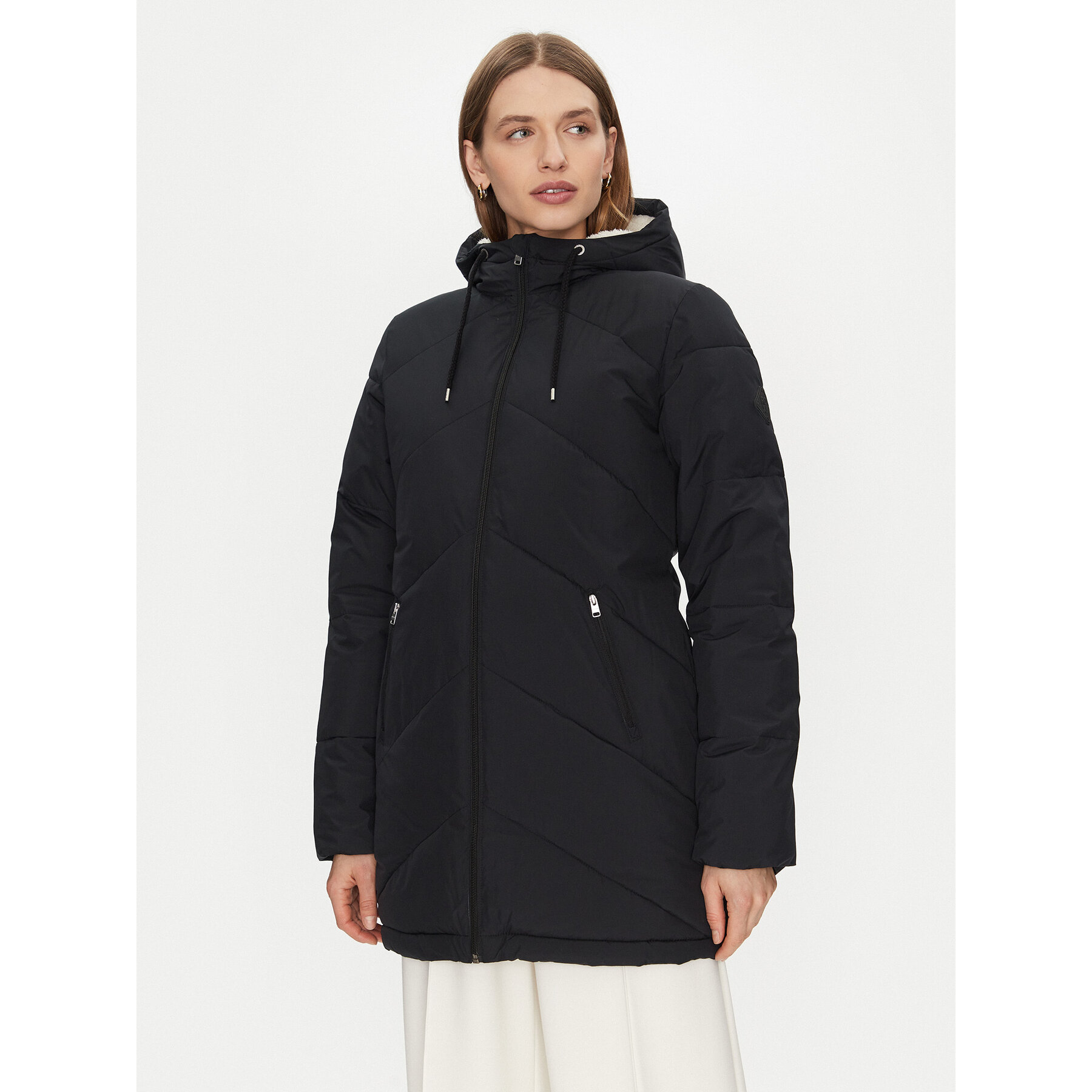 Roxy Kurtka zimowa Better Weather ERJJK03634 Czarny Regular Fit