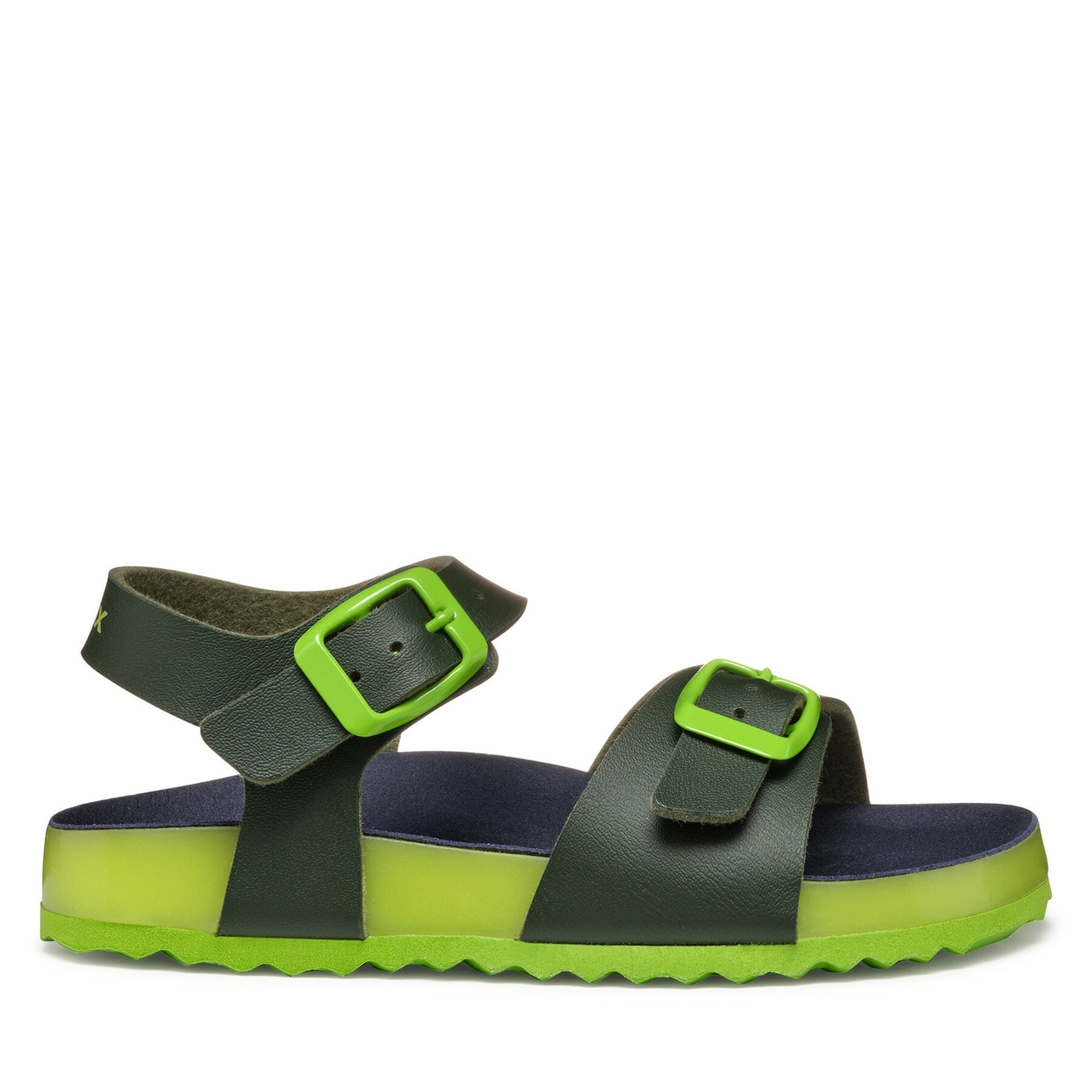 Geox Sandały J Ghita J558LC 0003W C3X2K M Khaki