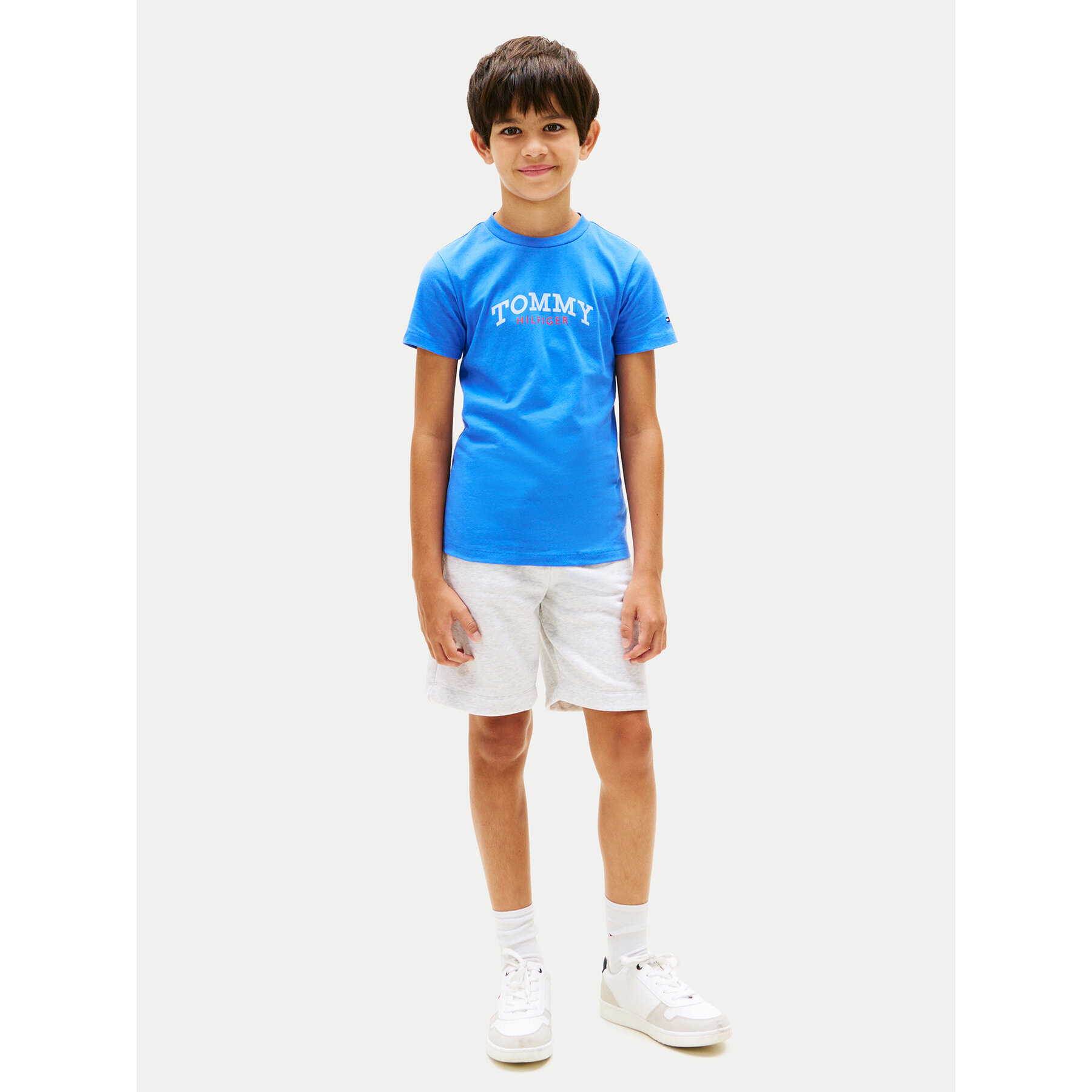 Tommy Hilfiger T-Shirt KB0KB10290 Niebieski Regular Fit