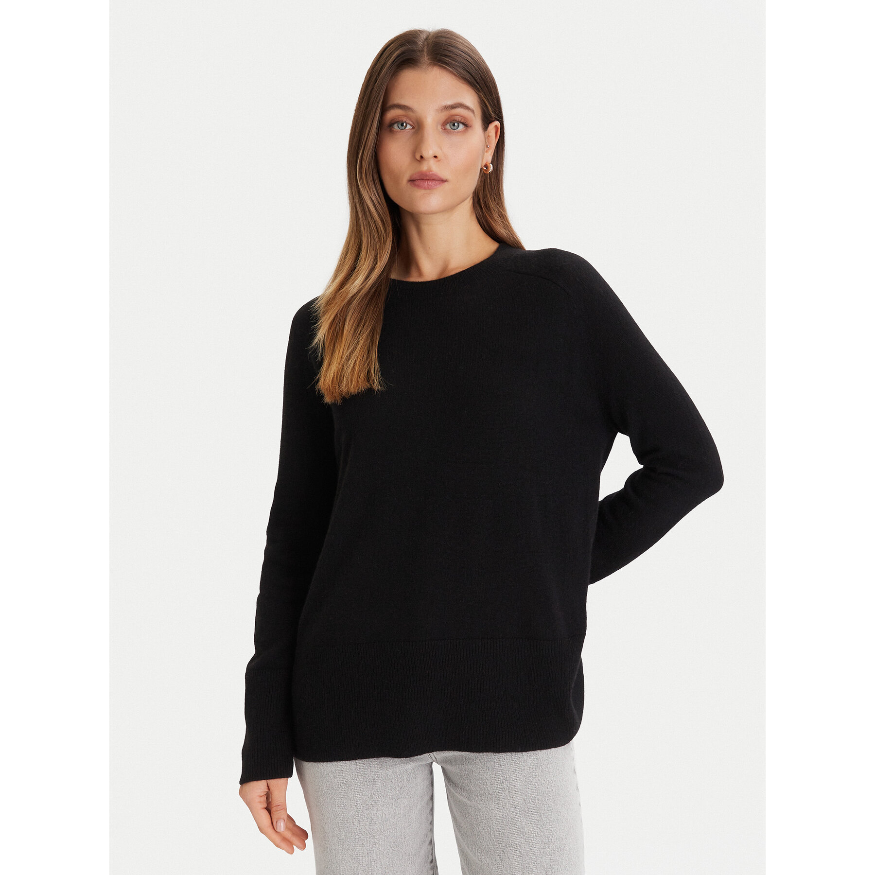 ViCOLO Sweter 22038F Czarny Regular Fit