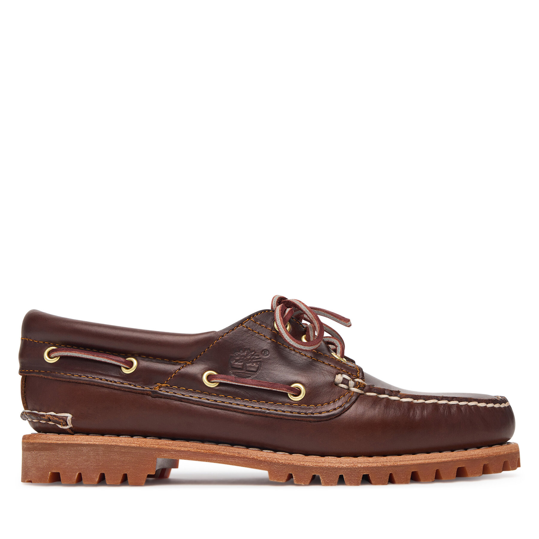 Timberland Mokasyny Authentic Boat 3 Eye Classic TB0513042141 Brązowy