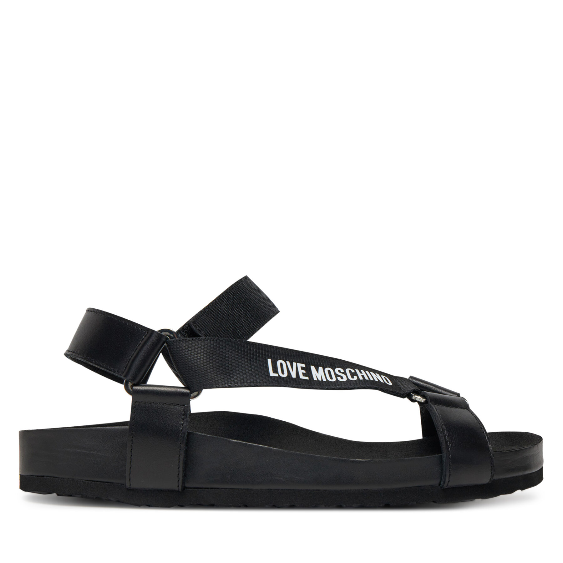 LOVE MOSCHINO Sandały JA16263G0MIA0000 Czarny