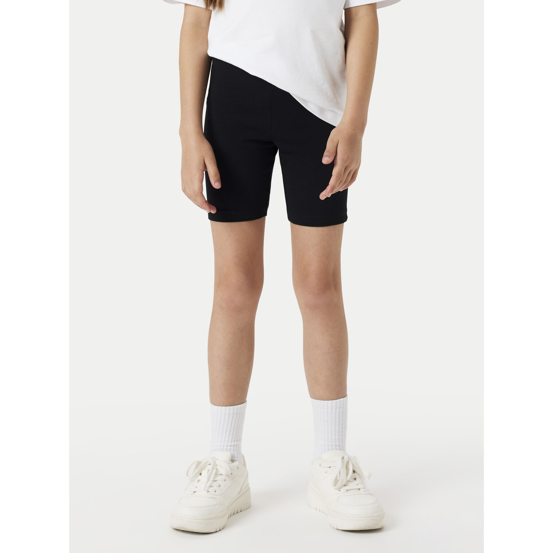 NAME IT Komplet szortów sportowych Vivian 13191810 Czarny Slim Fit