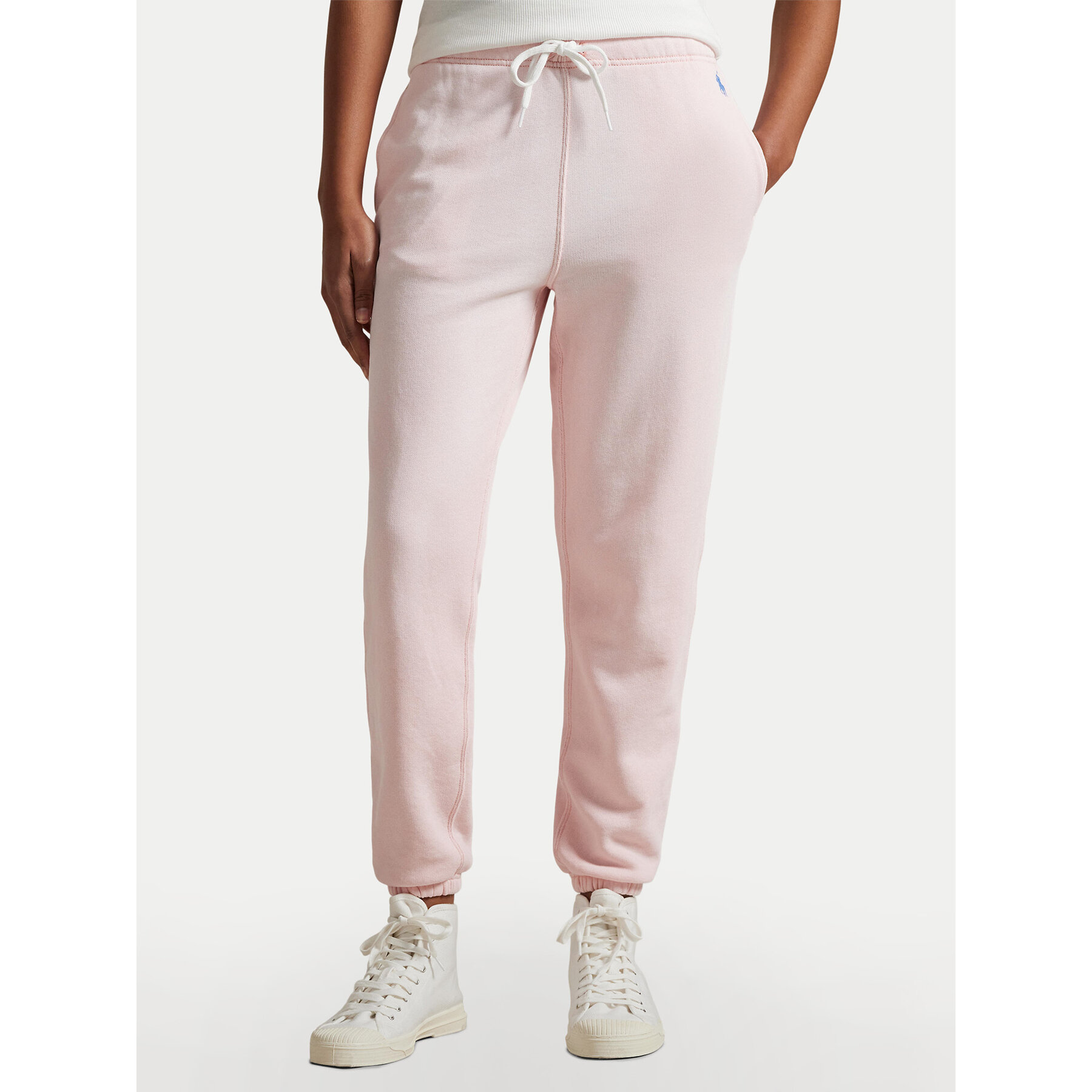 Polo Ralph Lauren Spodnie dresowe 211935585018 Różowy Regular Fit