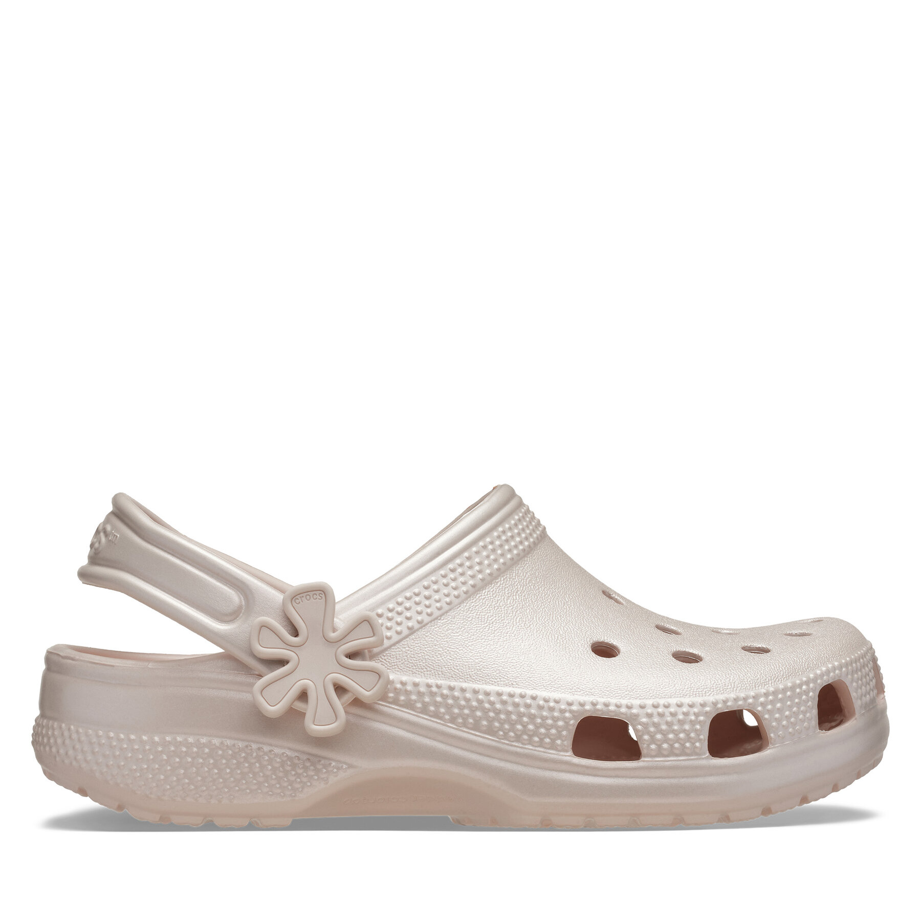 Crocs Klapki Classic Pearl Shine Clog K 212814 Różowy