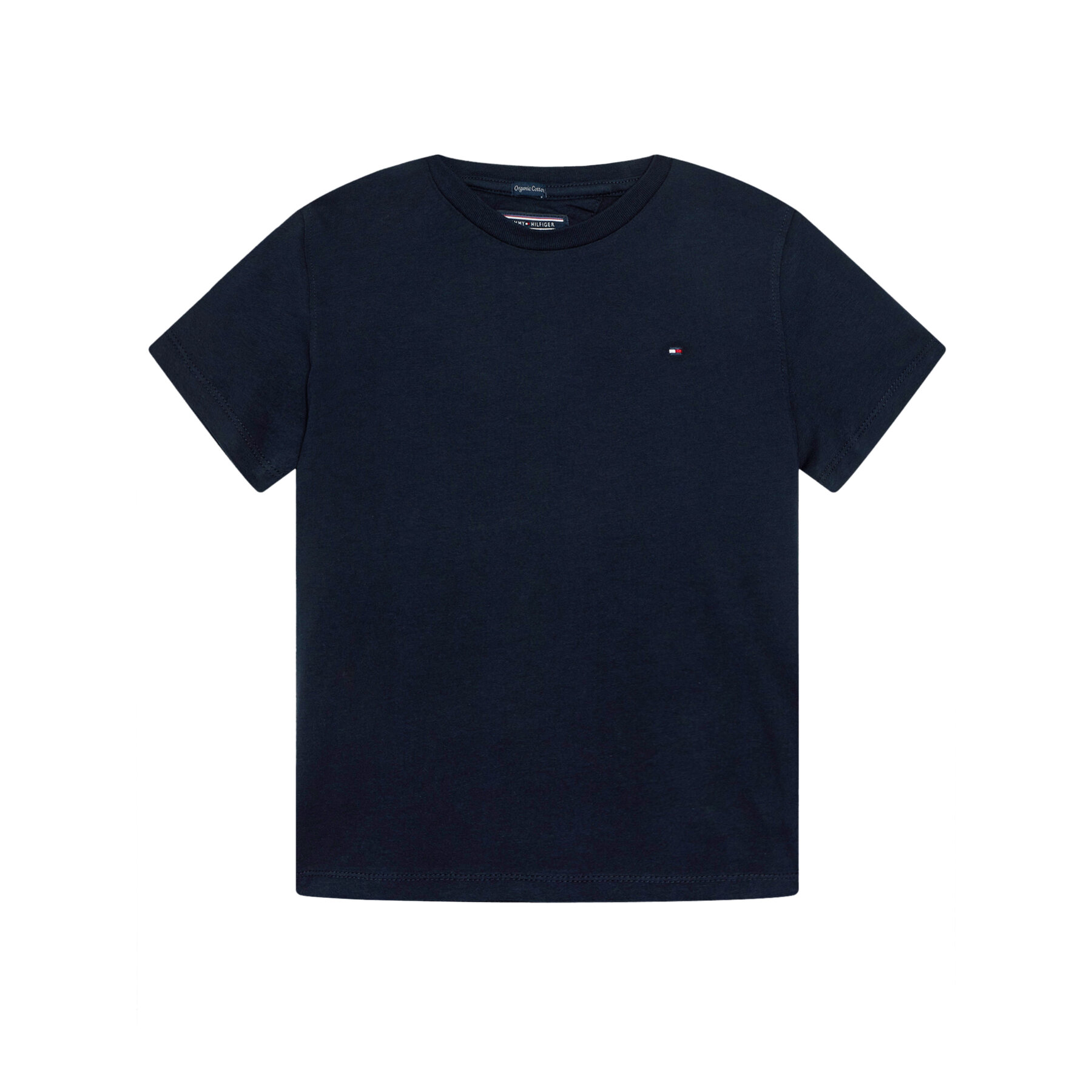 Tommy Hilfiger T-Shirt KB0KB04140 S Granatowy Regular Fit