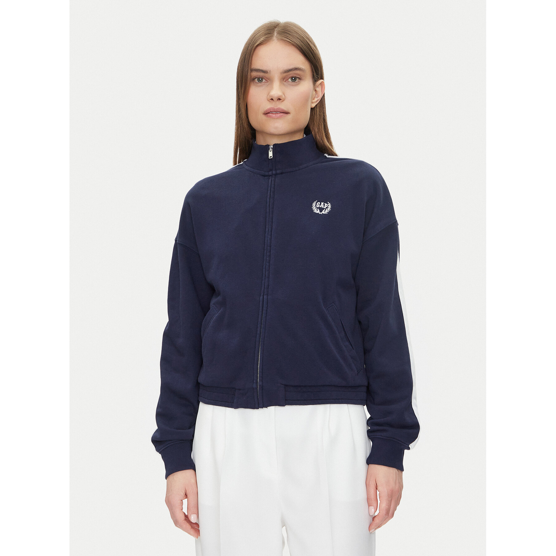 Gap Bluza 732240-01 Granatowy Regular Fit
