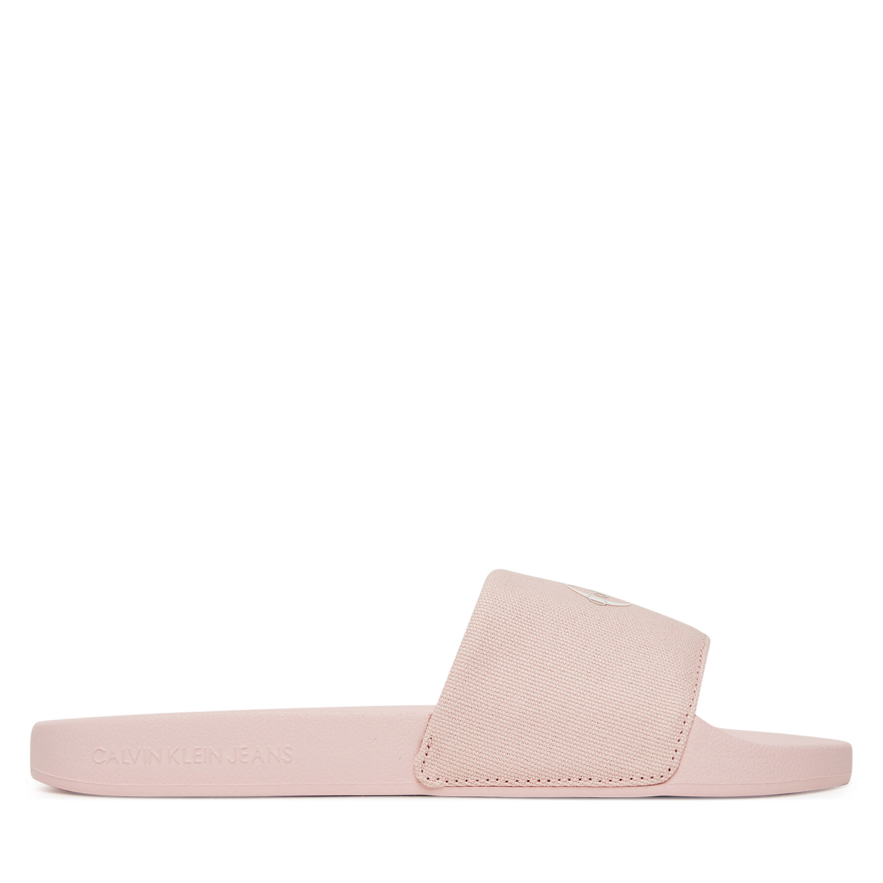 Calvin Klein Jeans Klapki Slide Monogram Wn Logo Ck YW0YW01967 Różowy