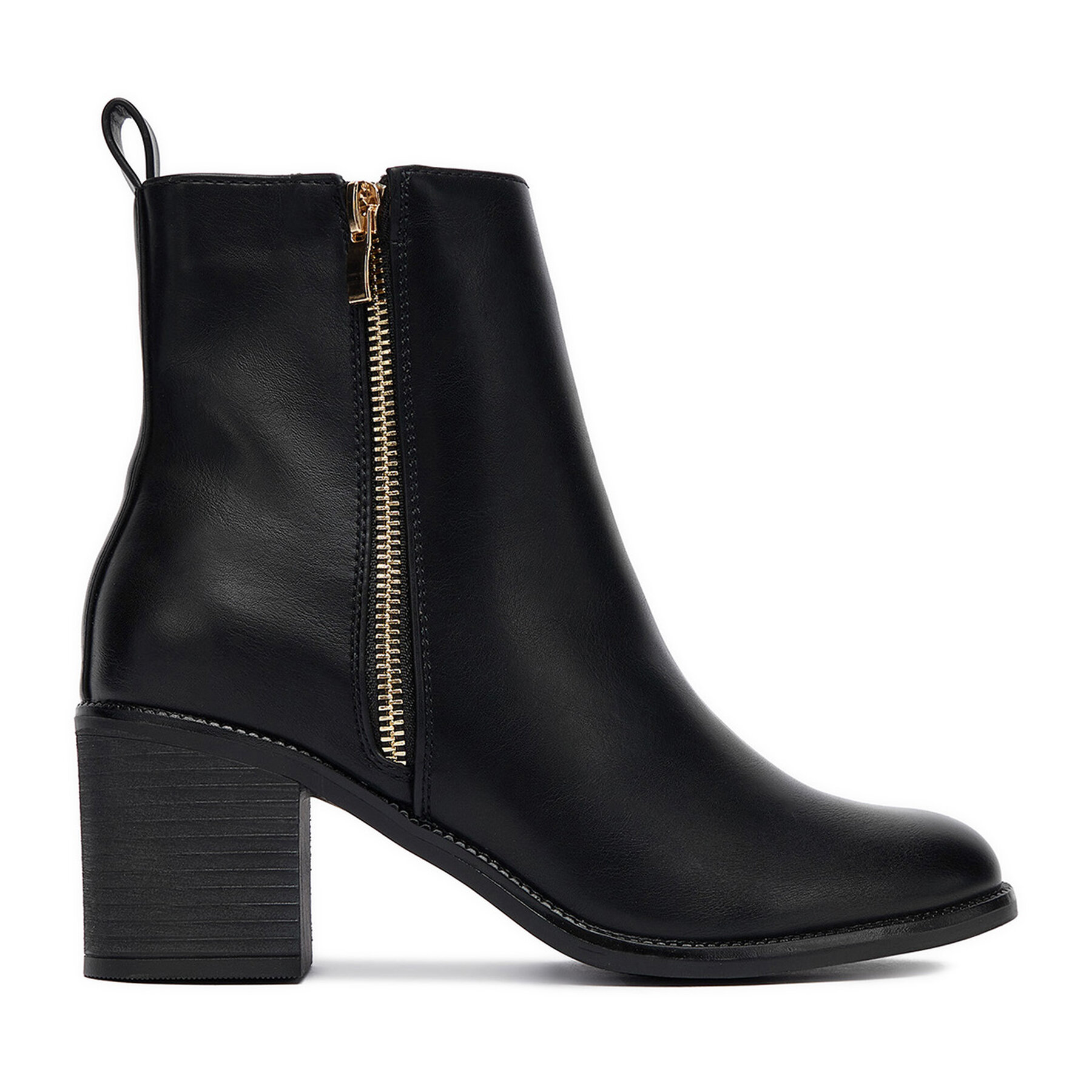 DeeZee Botki 60162-3 Czarny
