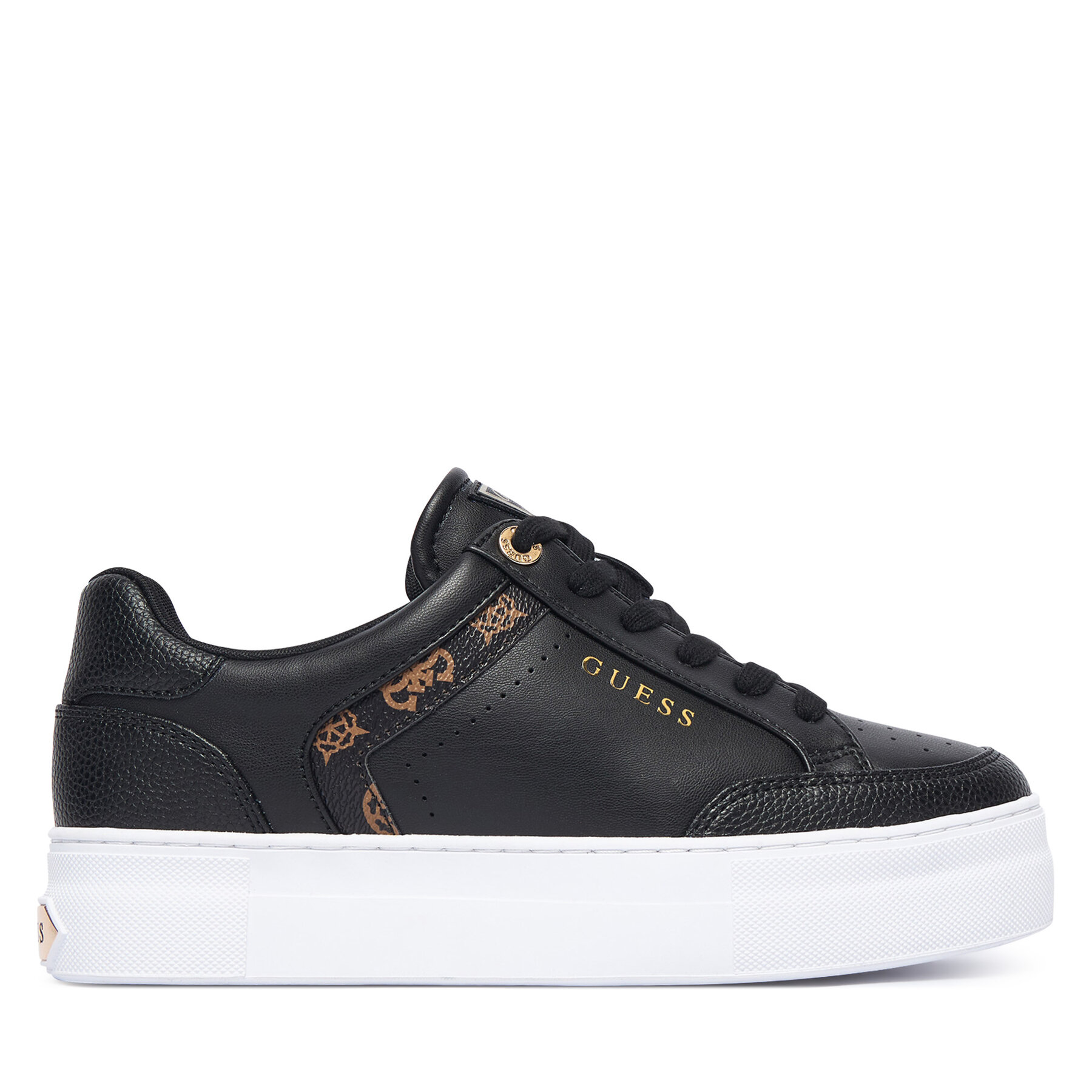Guess Sneakersy FLTGXL ELE12 Czarny