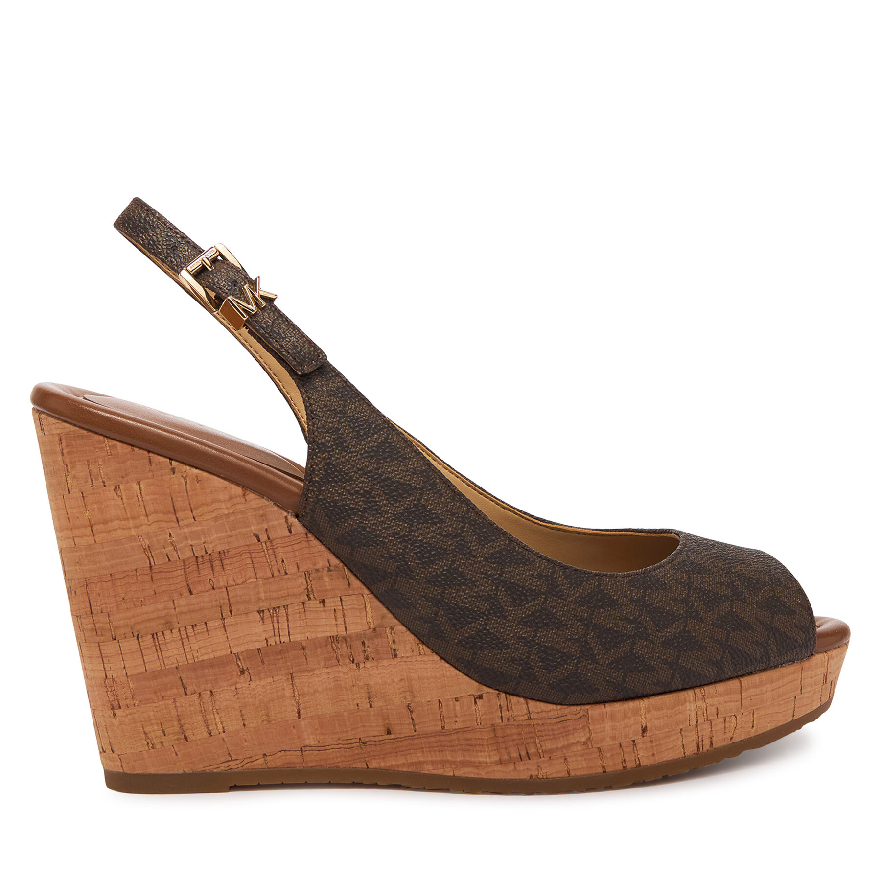 MICHAEL Michael Kors Sandały Rosie Wedge 40S6RSHS1B Brązowy