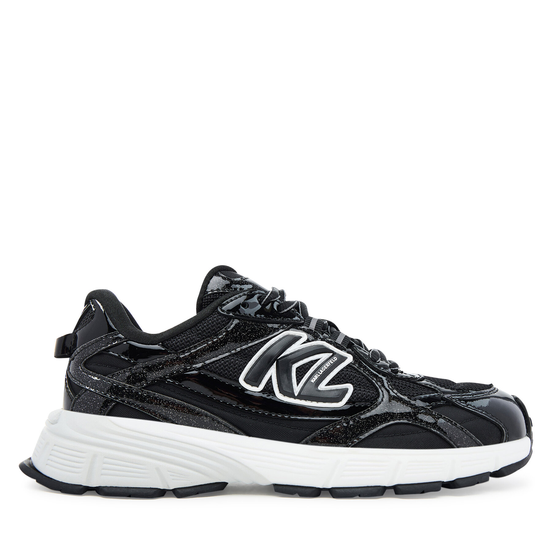 KARL LAGERFELD Sneakersy KL65525 Czarny
