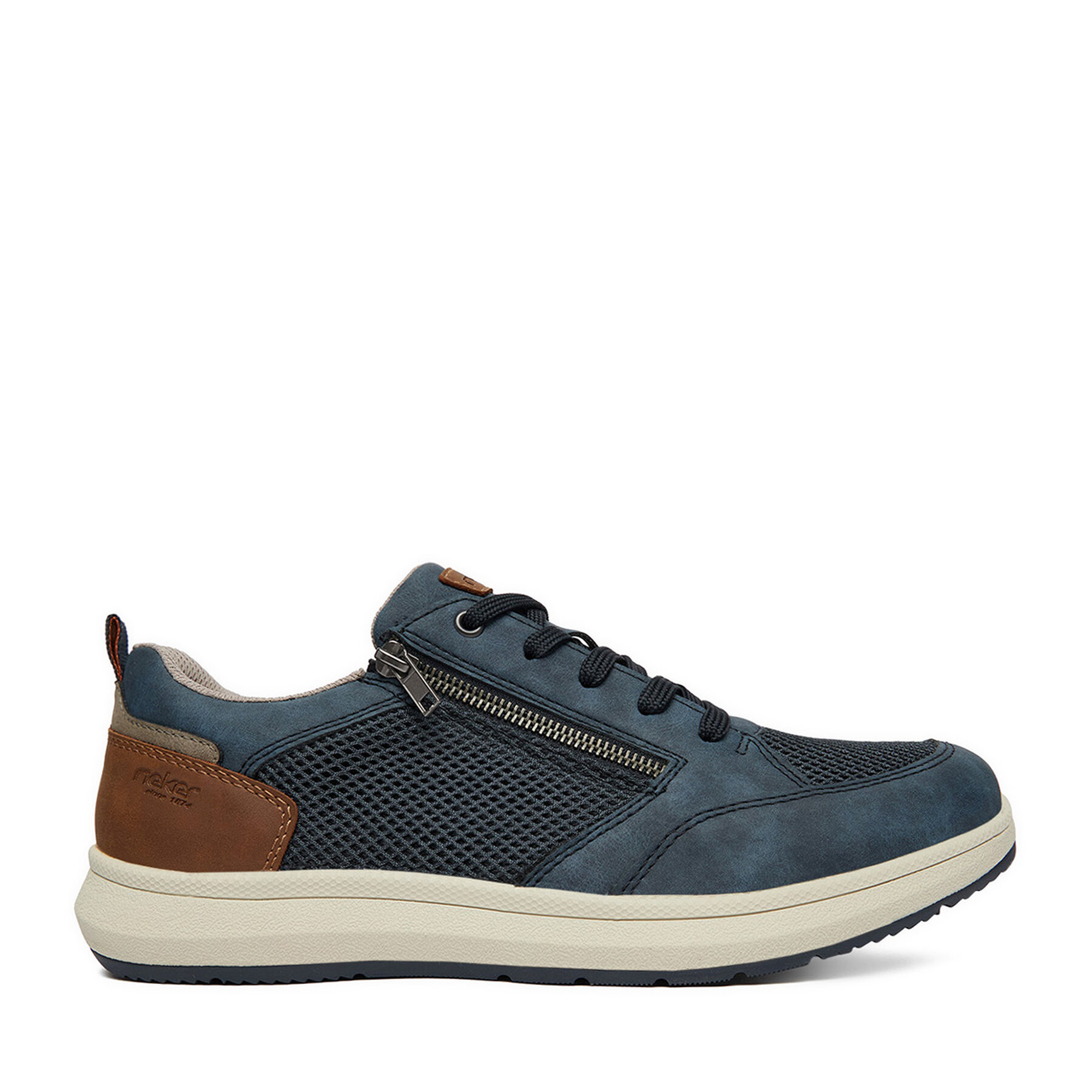 Rieker Sneakersy 16901-14 Granatowy