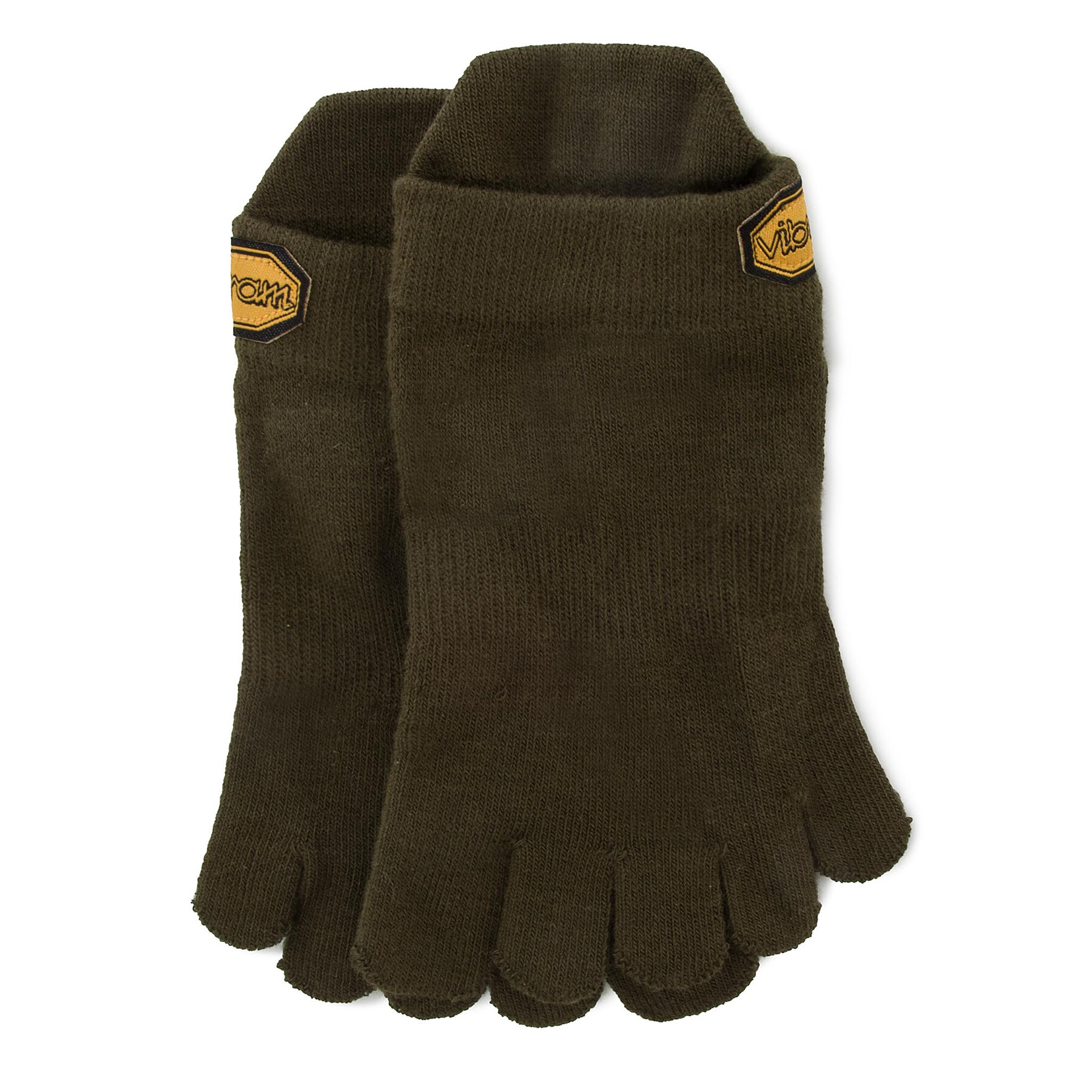 Vibram Fivefingers Skarpety krótkie Athletic No Show S18N01 Zielony