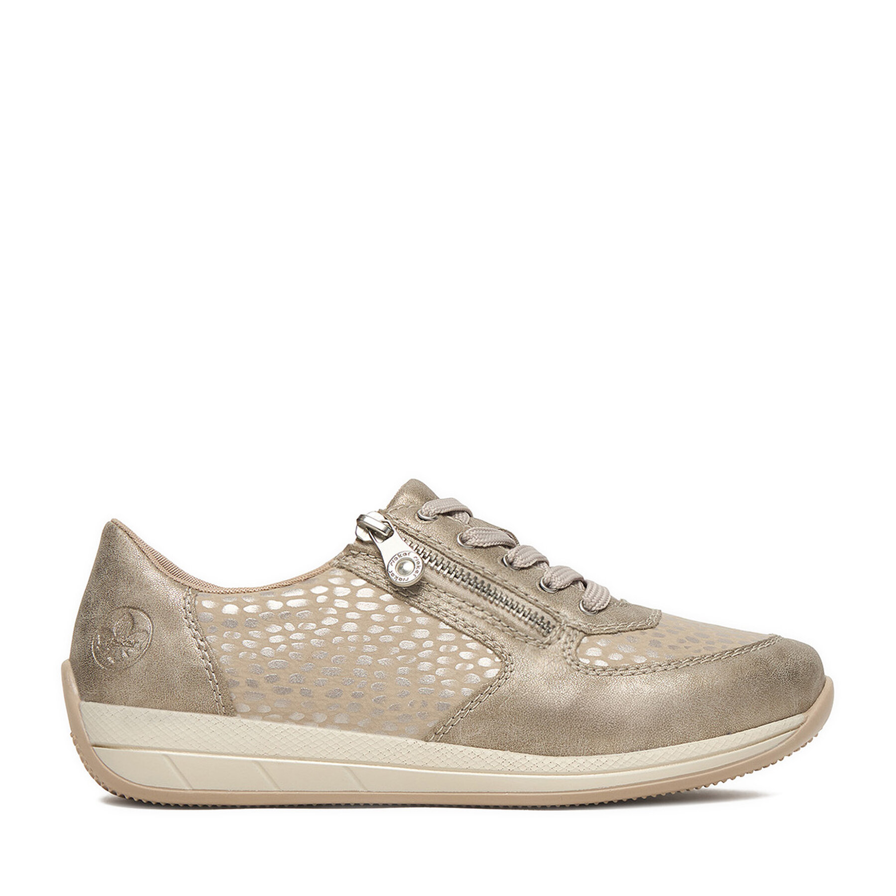 Rieker Sneakersy N1112-60 Beżowy