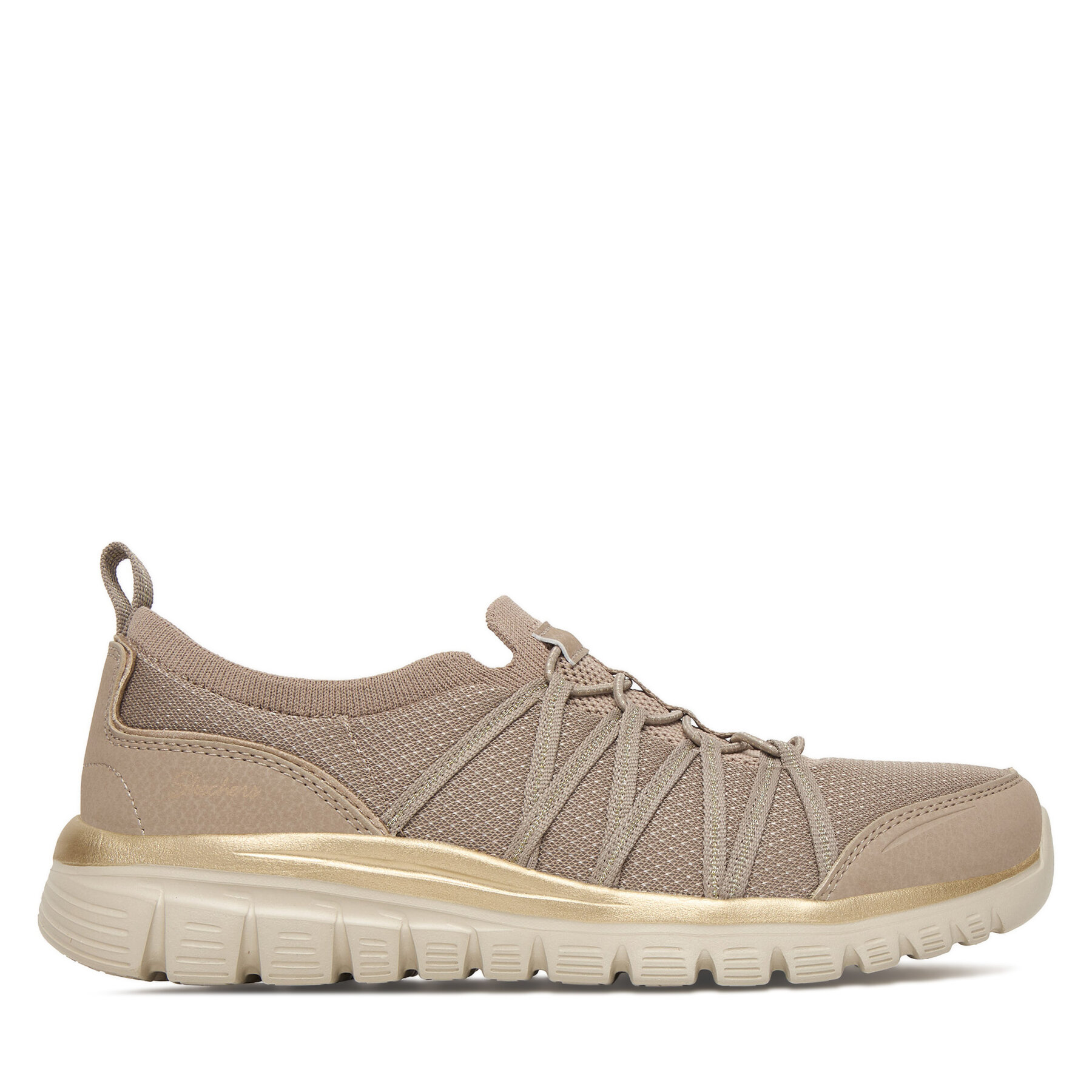 Skechers Sneakersy Graceful 100888/TPGD Beżowy