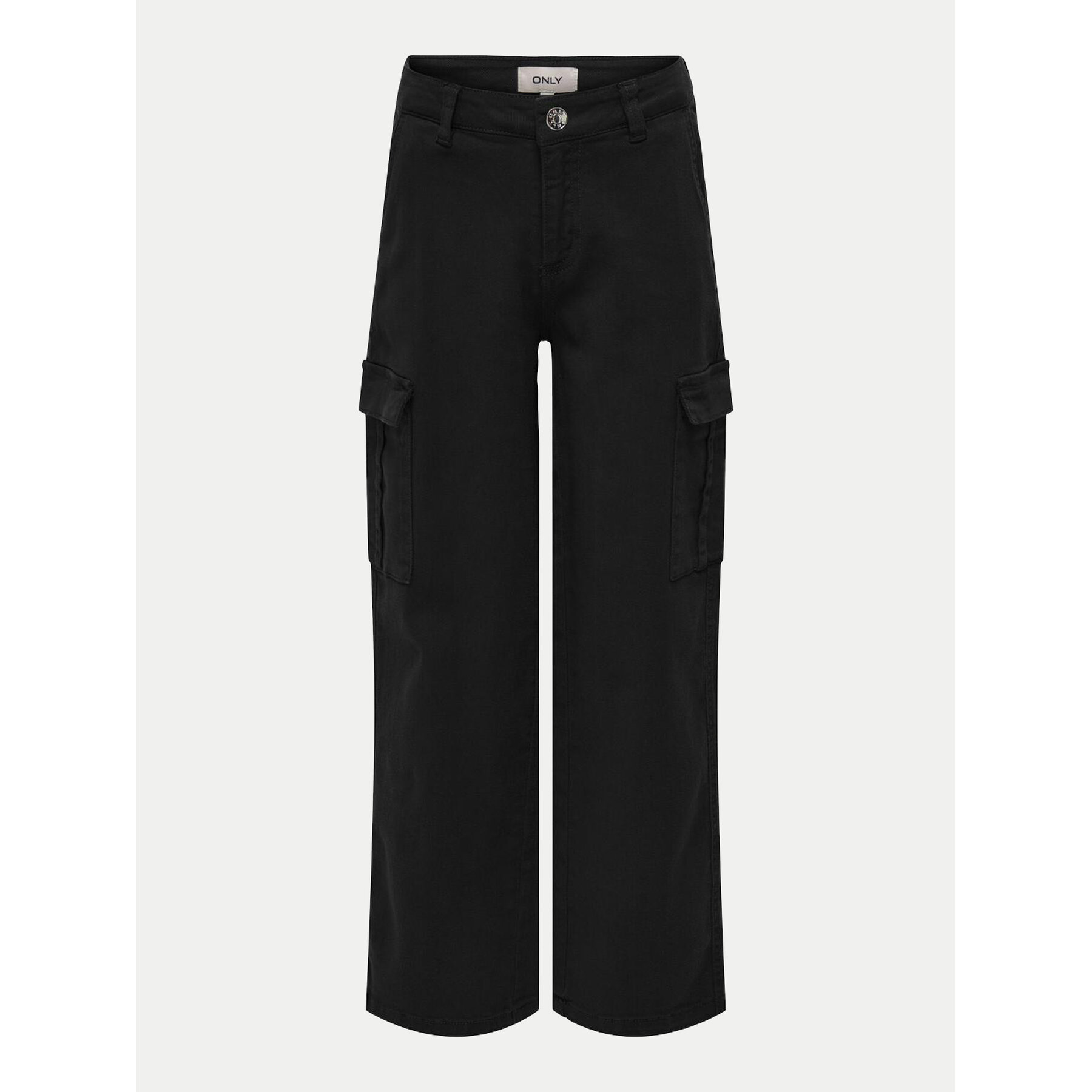Kids ONLY Spodnie materiałowe Yarrow 15304049 Czarny Straight Fit