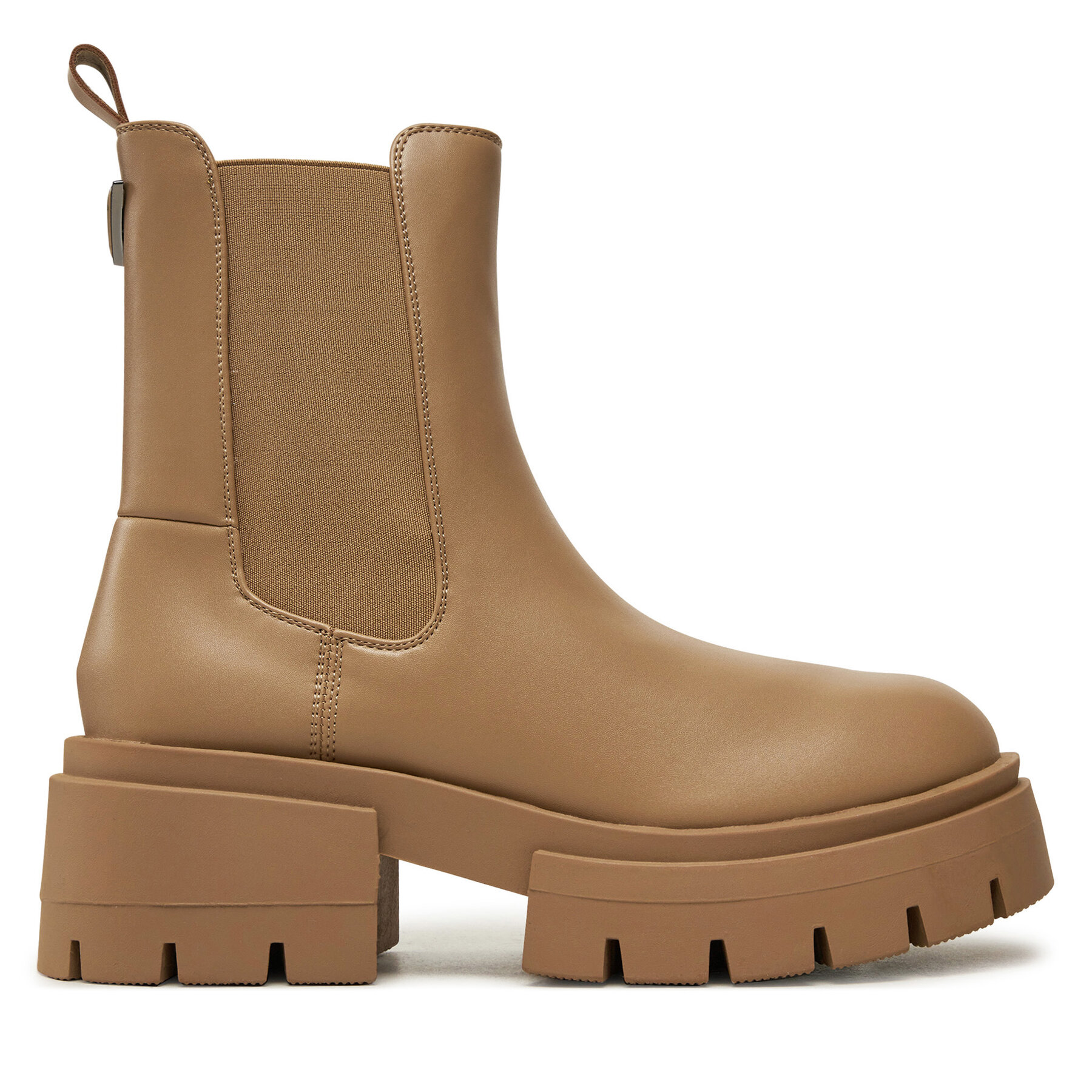 Guess Sztyblety Charlotte FLFCHT ELE10 Beżowy