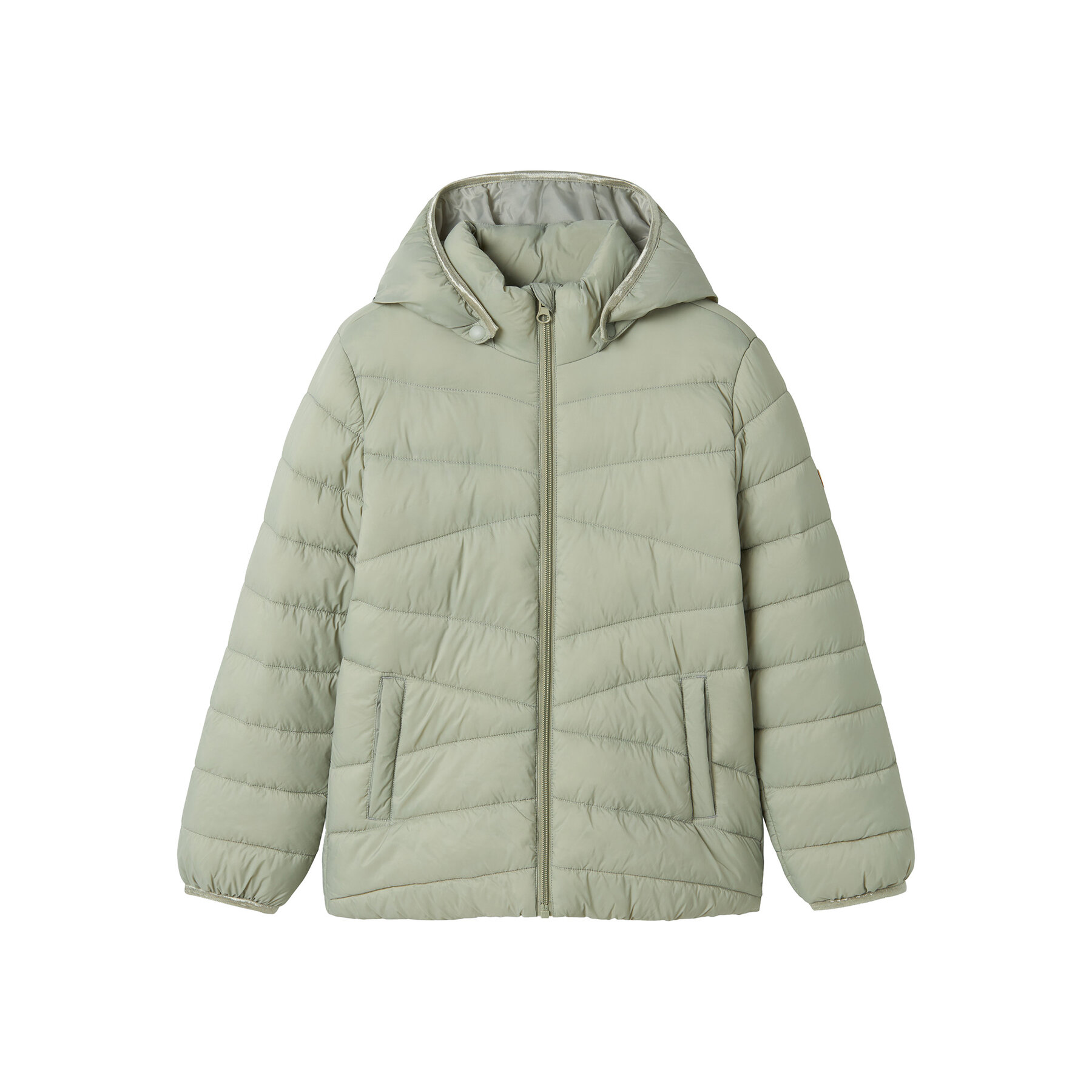 NAME IT Kurtka zimowa 13241672 Zielony Regular Fit