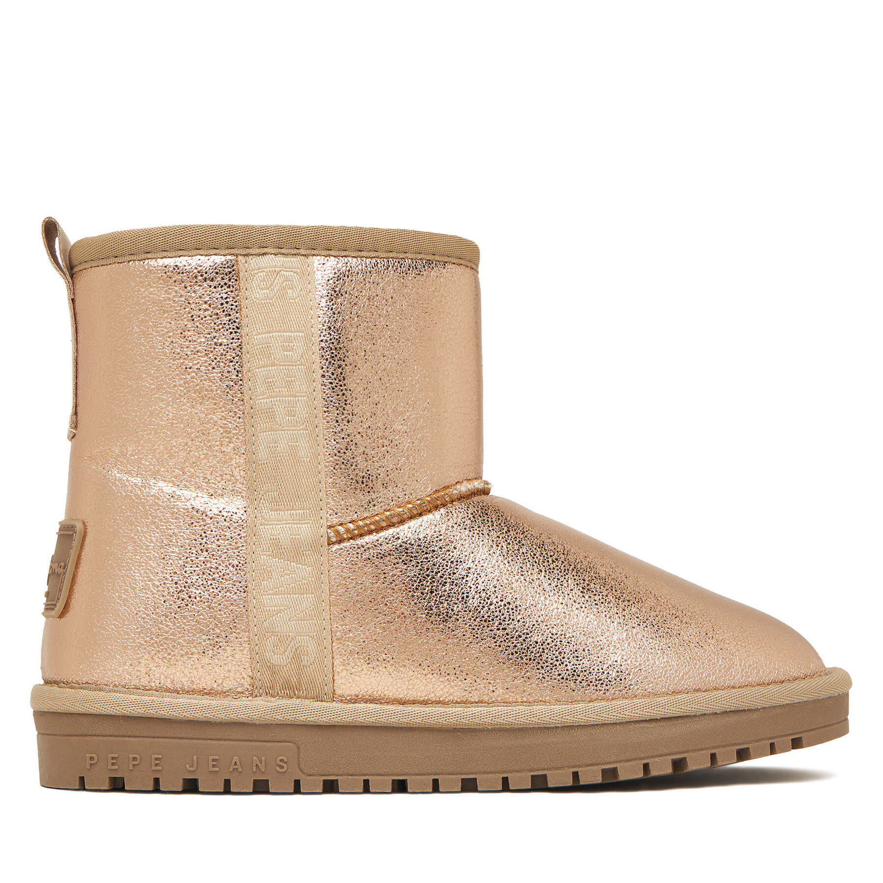 Pepe Jeans Śniegowce Diss Party G PGS500004 Złoty