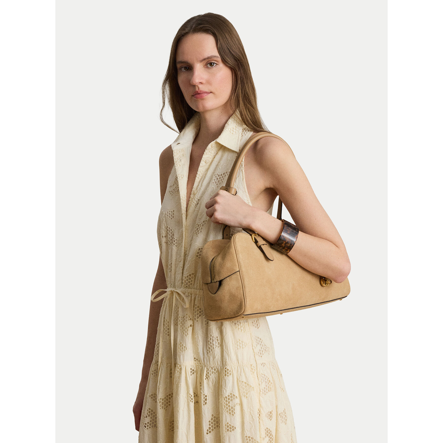LAUREN RALPH LAUREN Torebka 431P15643001 Beżowy