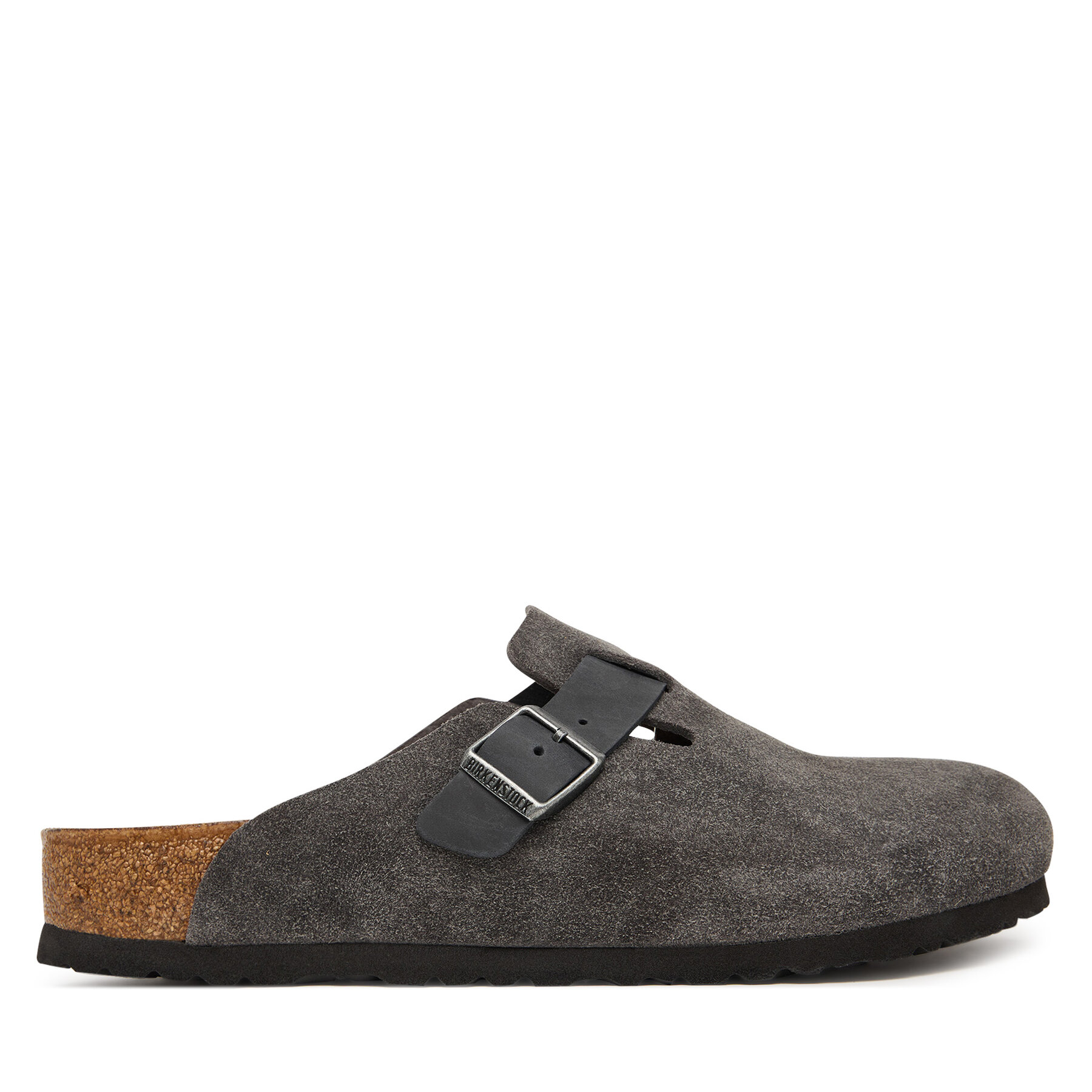 Birkenstock Klapki Boston 1032471 Szary ciemny