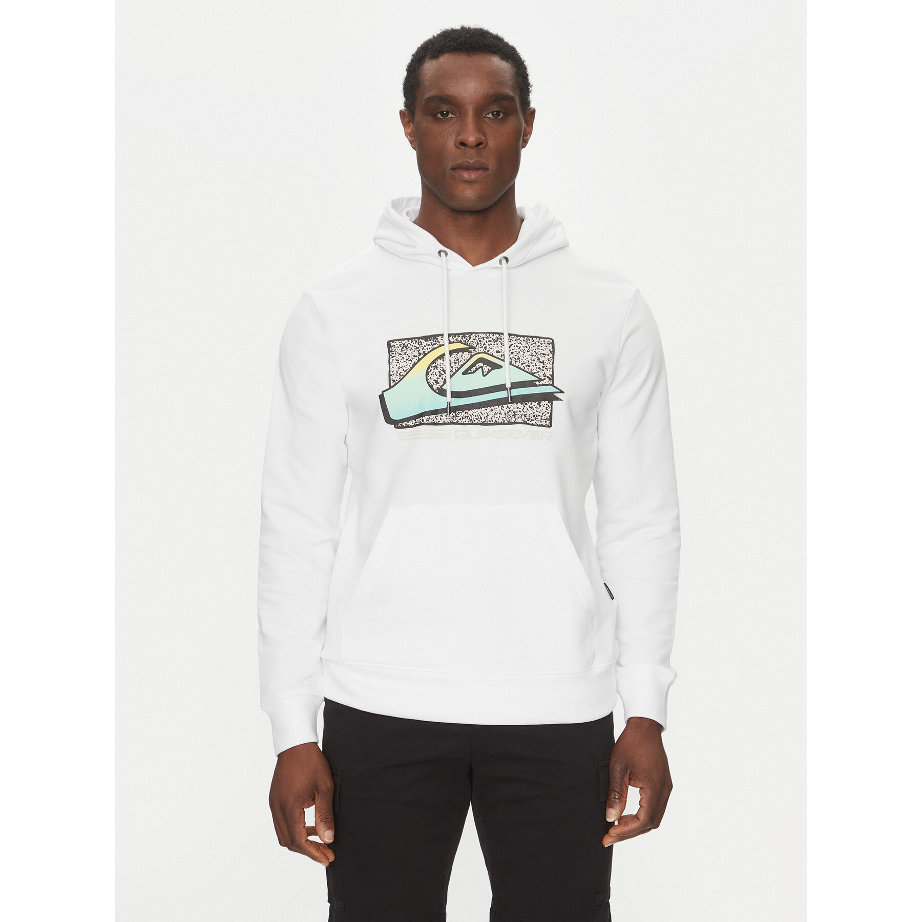 Quiksilver Bluza EQYFT05094 Biały Regular Fit