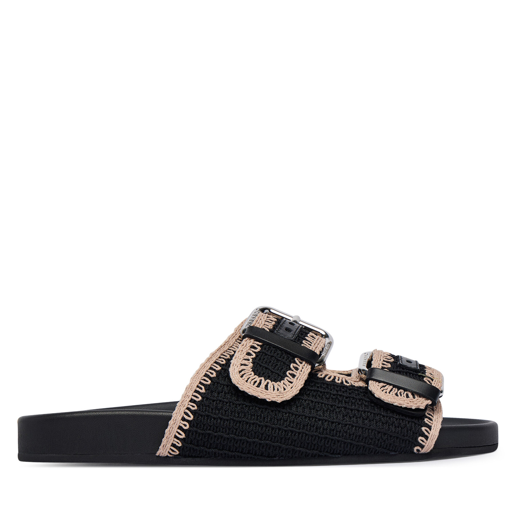 Weekend Max Mara Klapki 2615521055600 Czarny