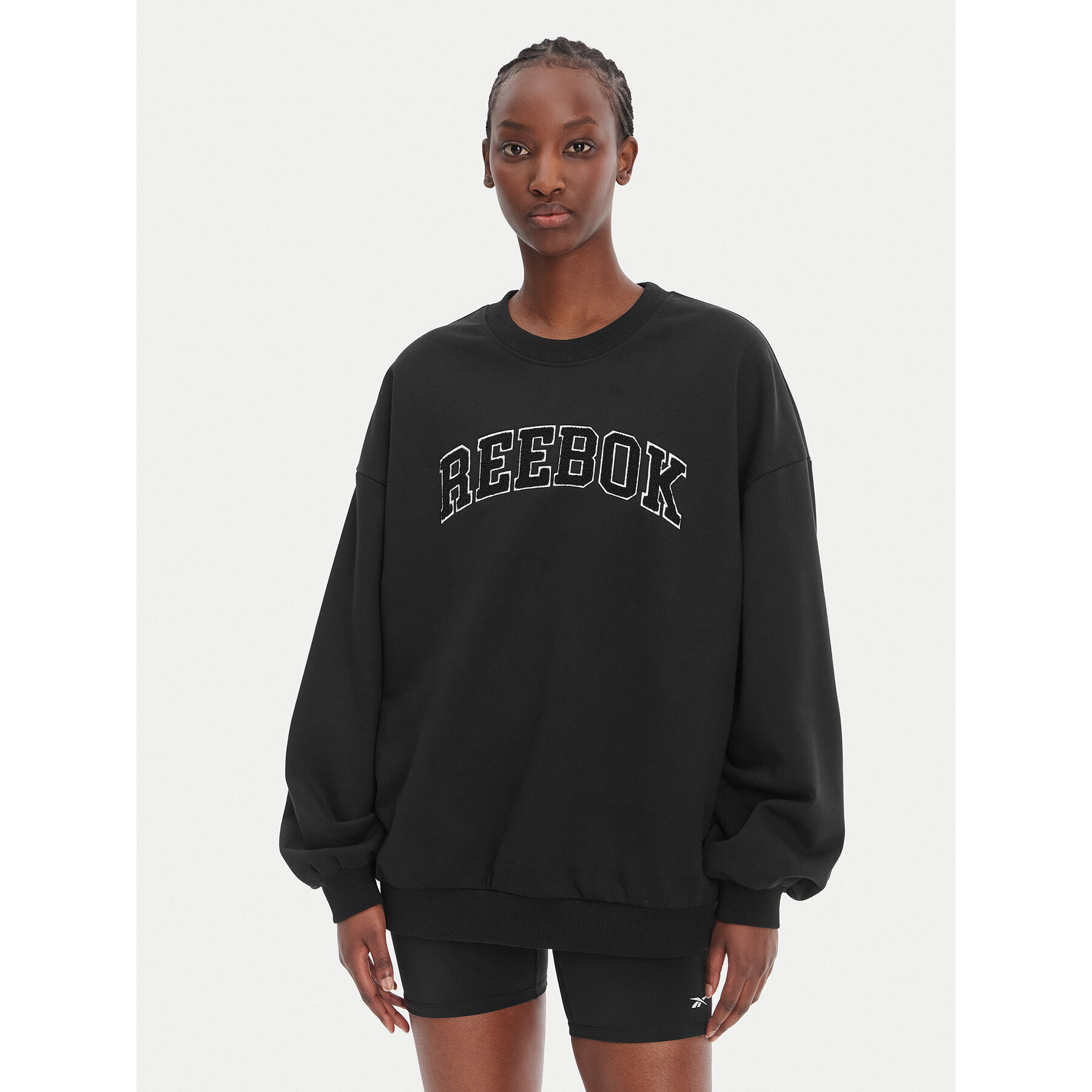 Reebok Bluza Reebok x Ewa Chodakowska RK25622CCW Czarny Relaxed Fit