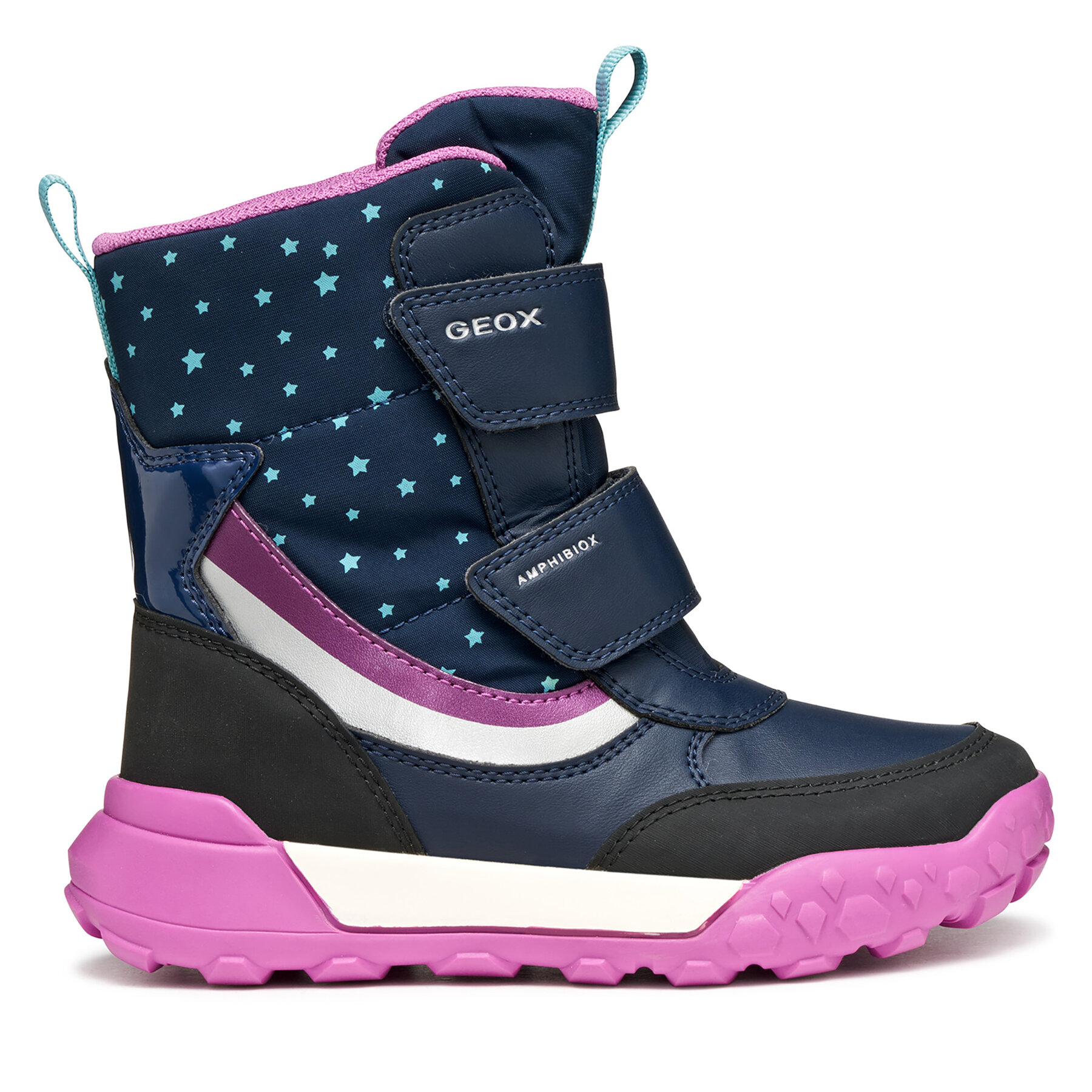 Geox Śniegowce J Trekkyup B Ab J56M7A 0MNBC C4269 S Granatowy
