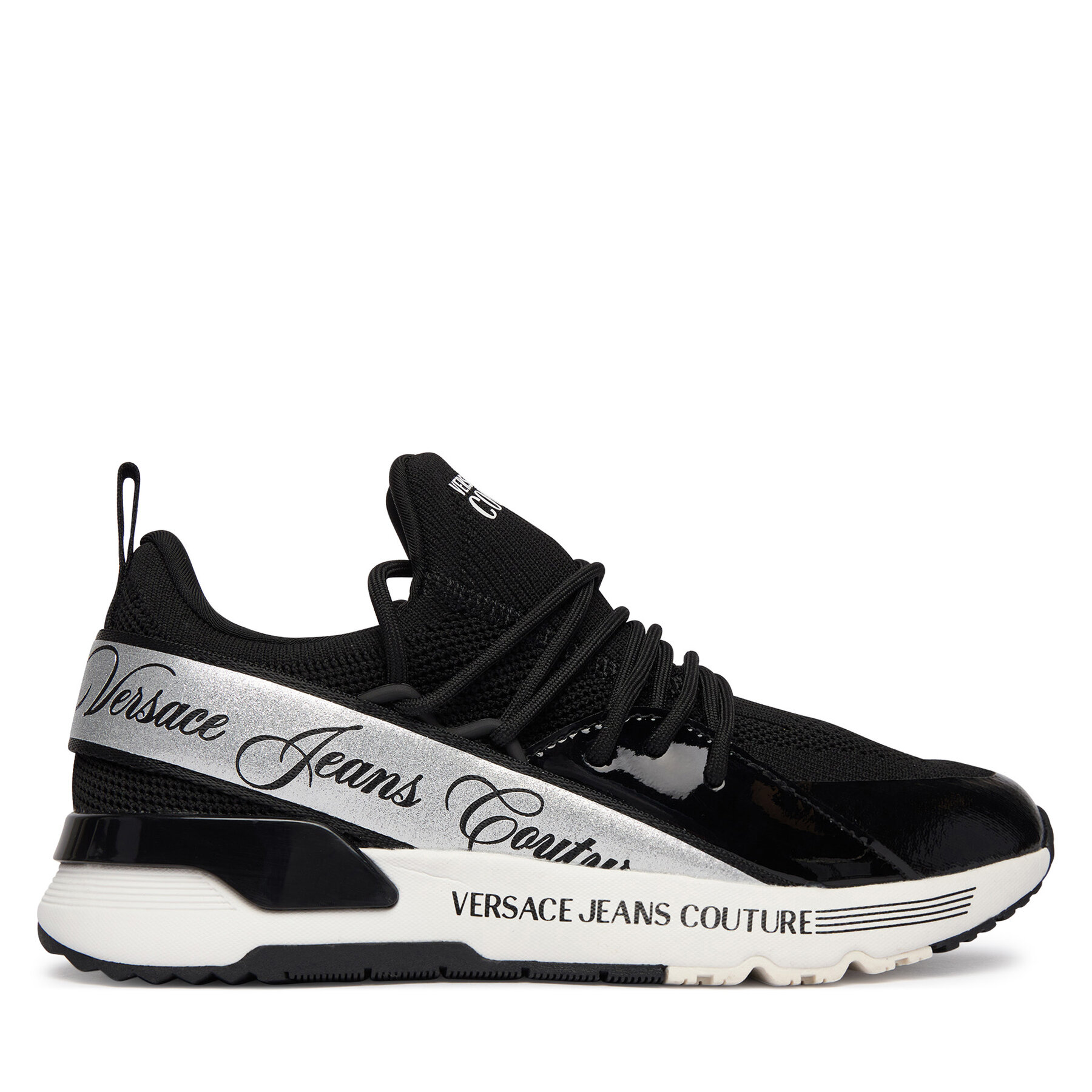 Versace Jeans Couture Sneakersy 80VA3SA8 Czarny