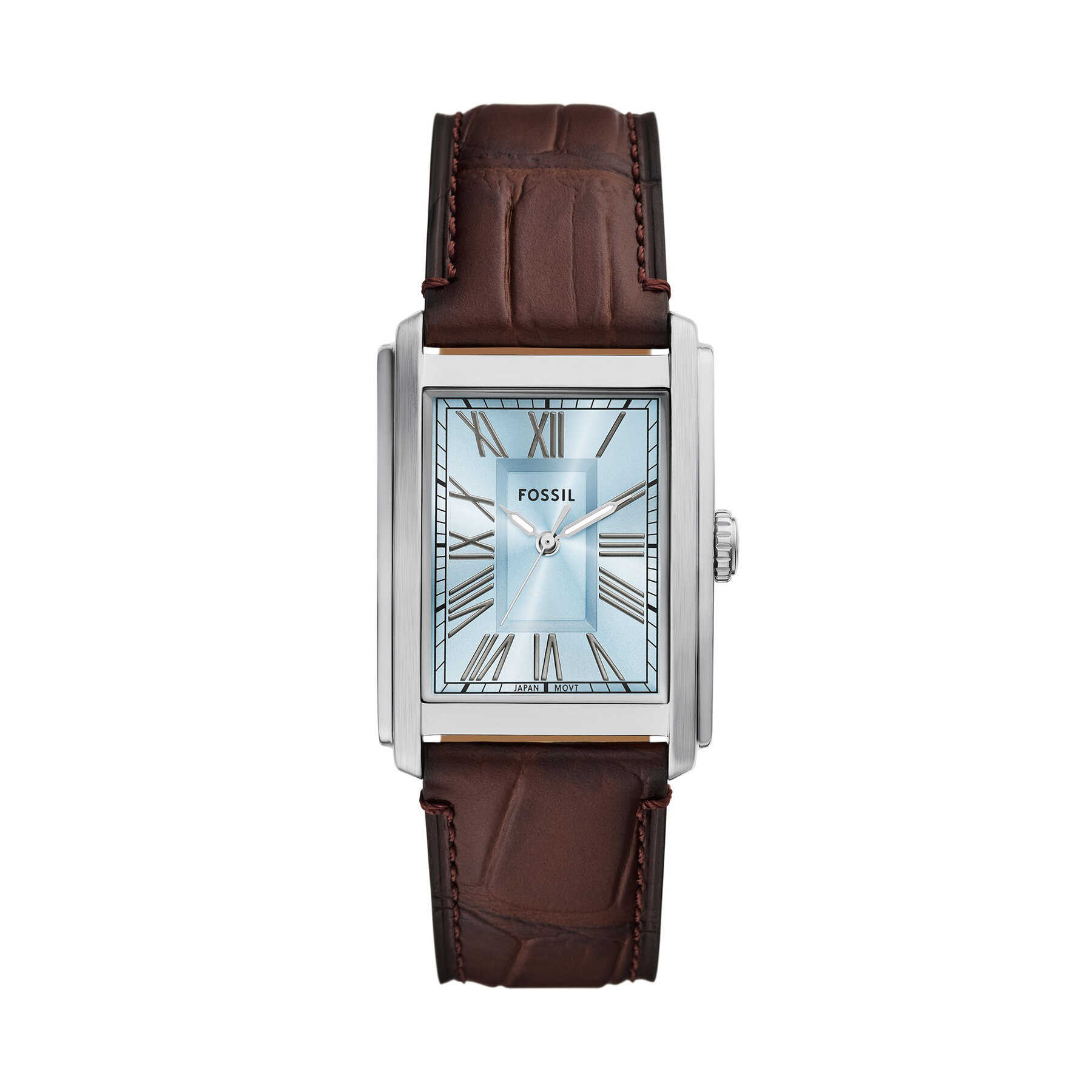 Fossil Zegarek Carraway FS6110 Brązowy