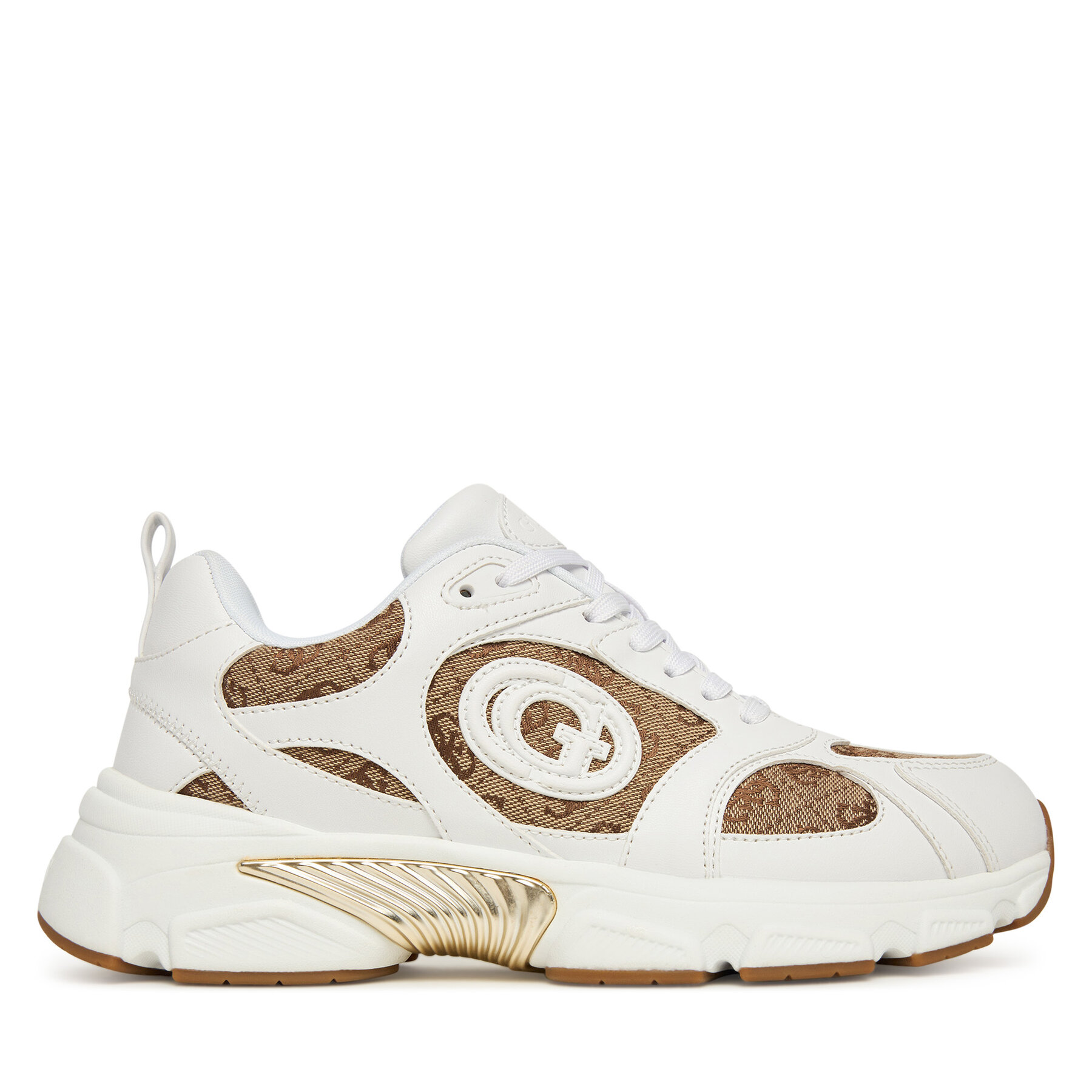 Guess Sneakersy FLFI2B ELE12 Biały