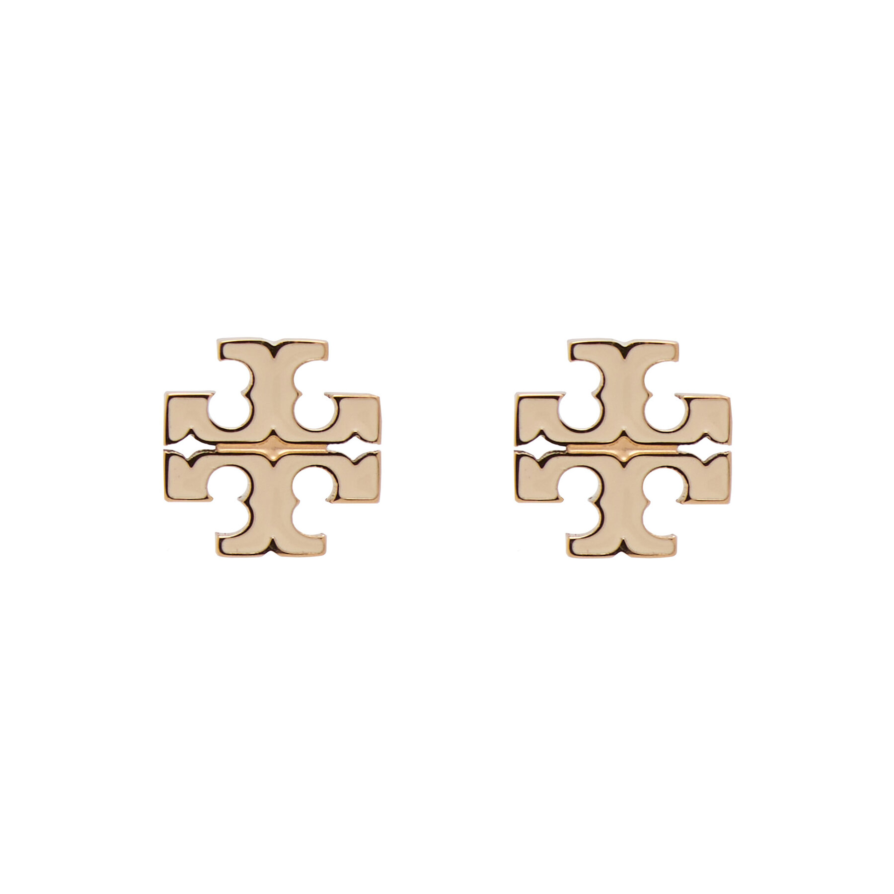 Tory Burch Kolczyki 177397 Kremowy