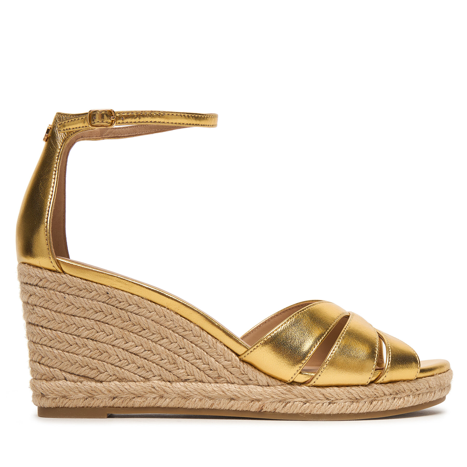 LAUREN RALPH LAUREN Espadryle Nellie 802P04434001 Złoty