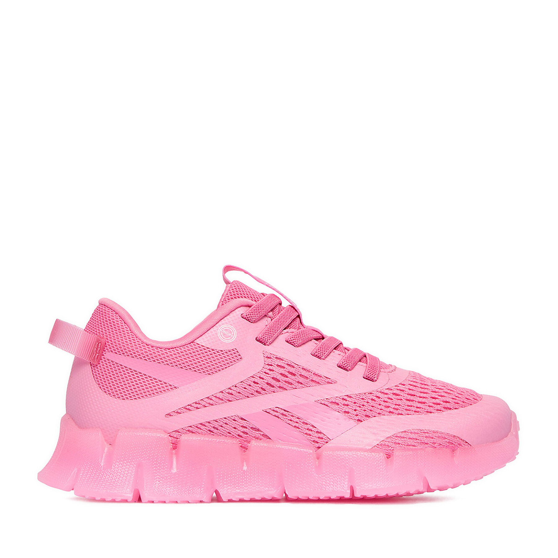 Reebok Sneakersy EO-ZIG N GLOW 3 ELASTIC LACE 100248754 Różowy