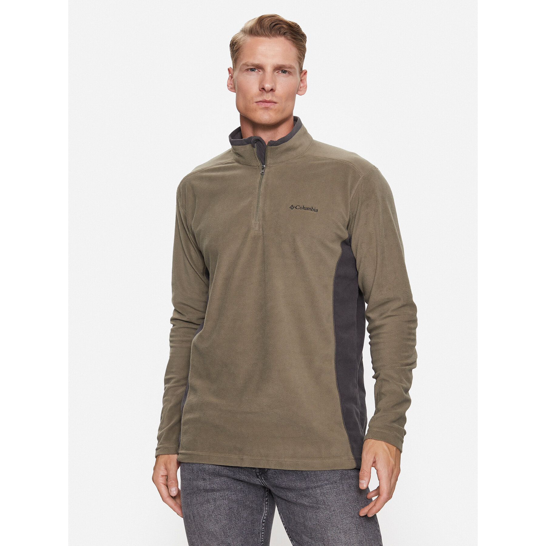 Columbia Polar Klamath Range™ II Half Zip 1352472 Zielony Regular Fit