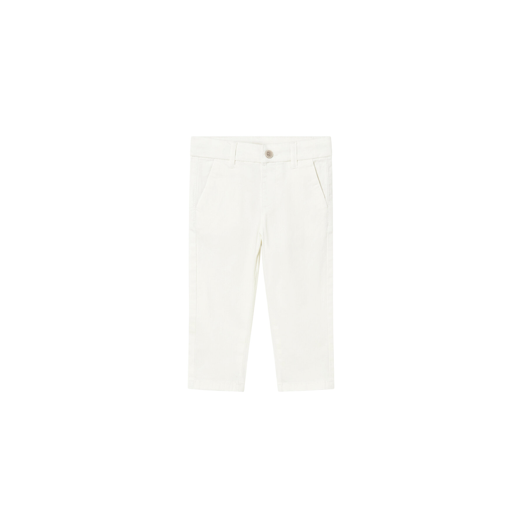 Mayoral Chinosy 522 Écru Slim Fit